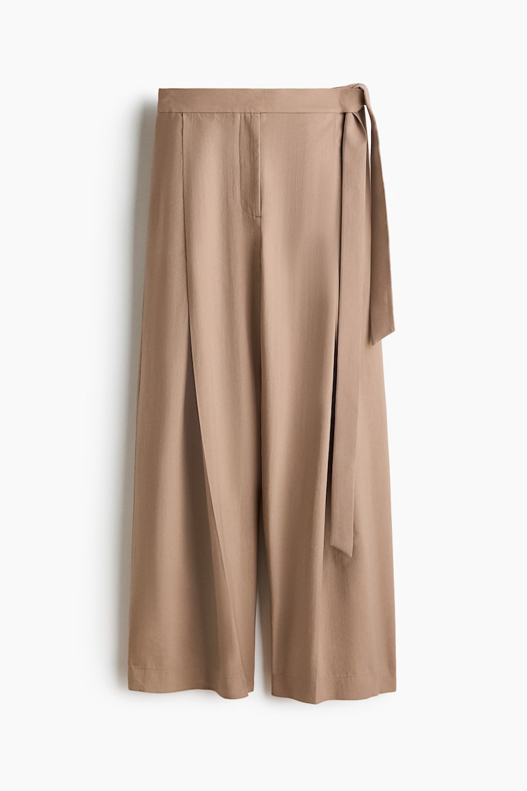 Pantalone od kepera s trakama za vezivanje