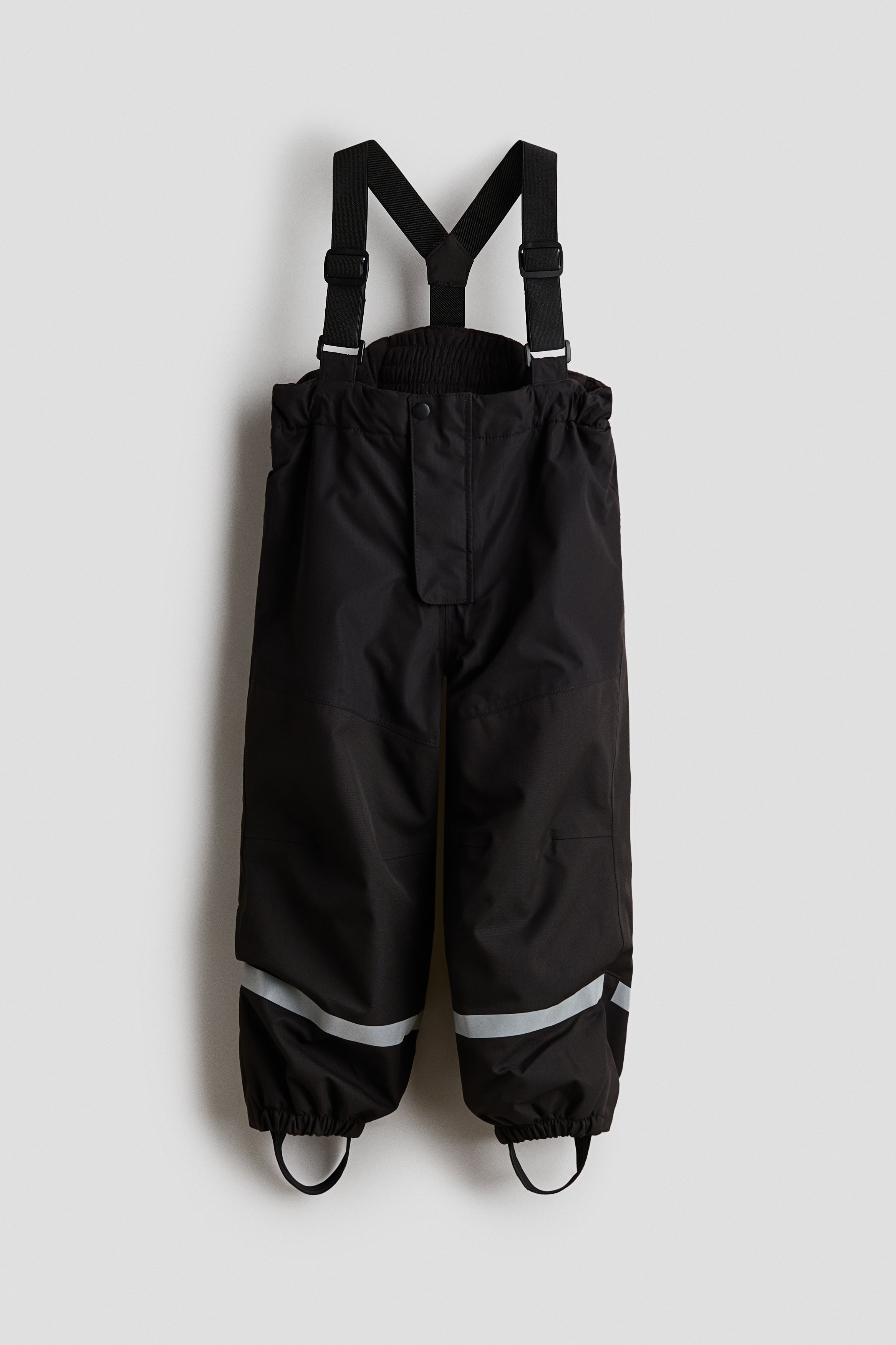 Wasserdichte Outdoorhose mit Mitwachsfunktion - Schwarz