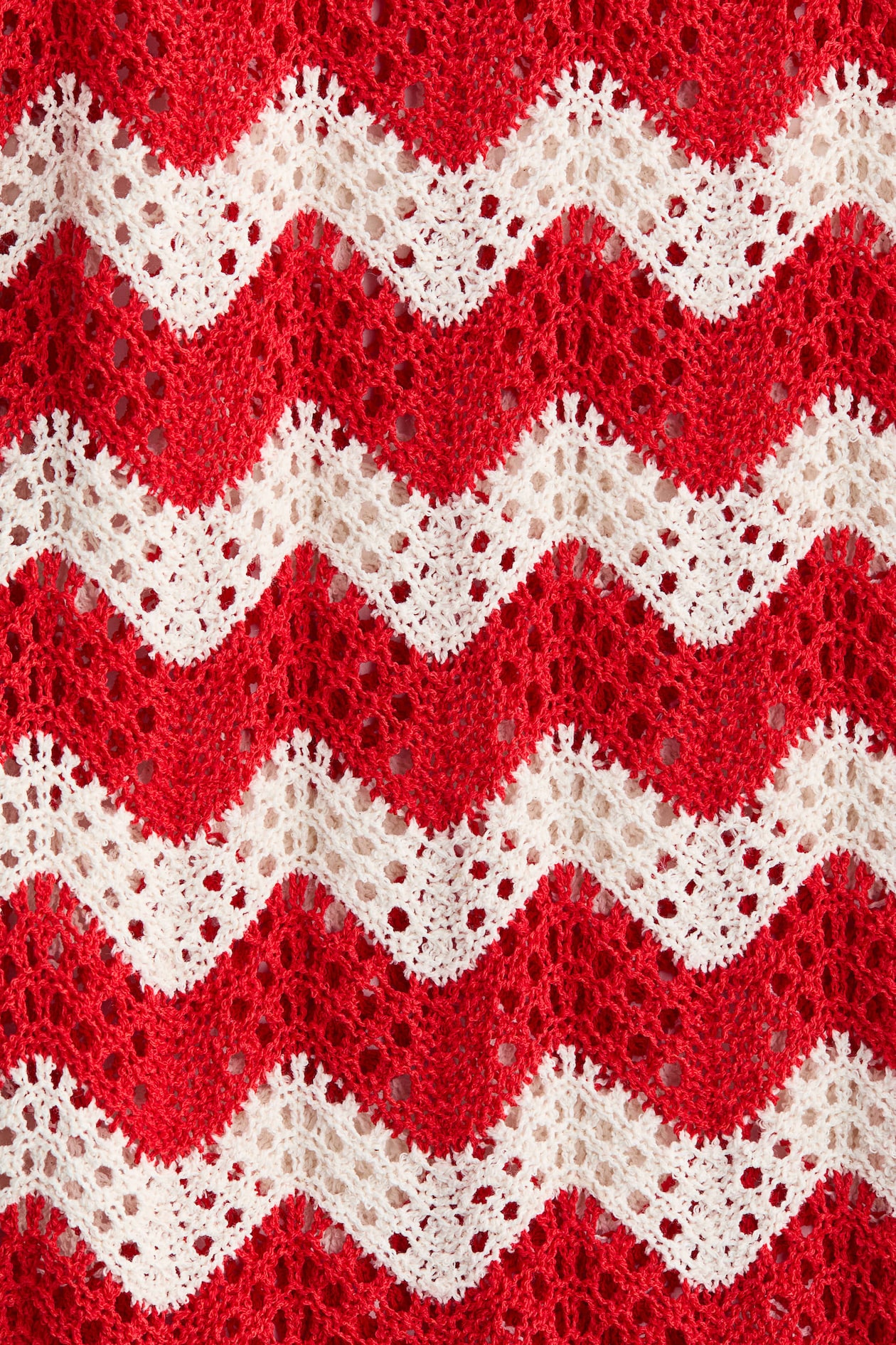 Crochet-Look Jacquard Jersey Pants - image 2