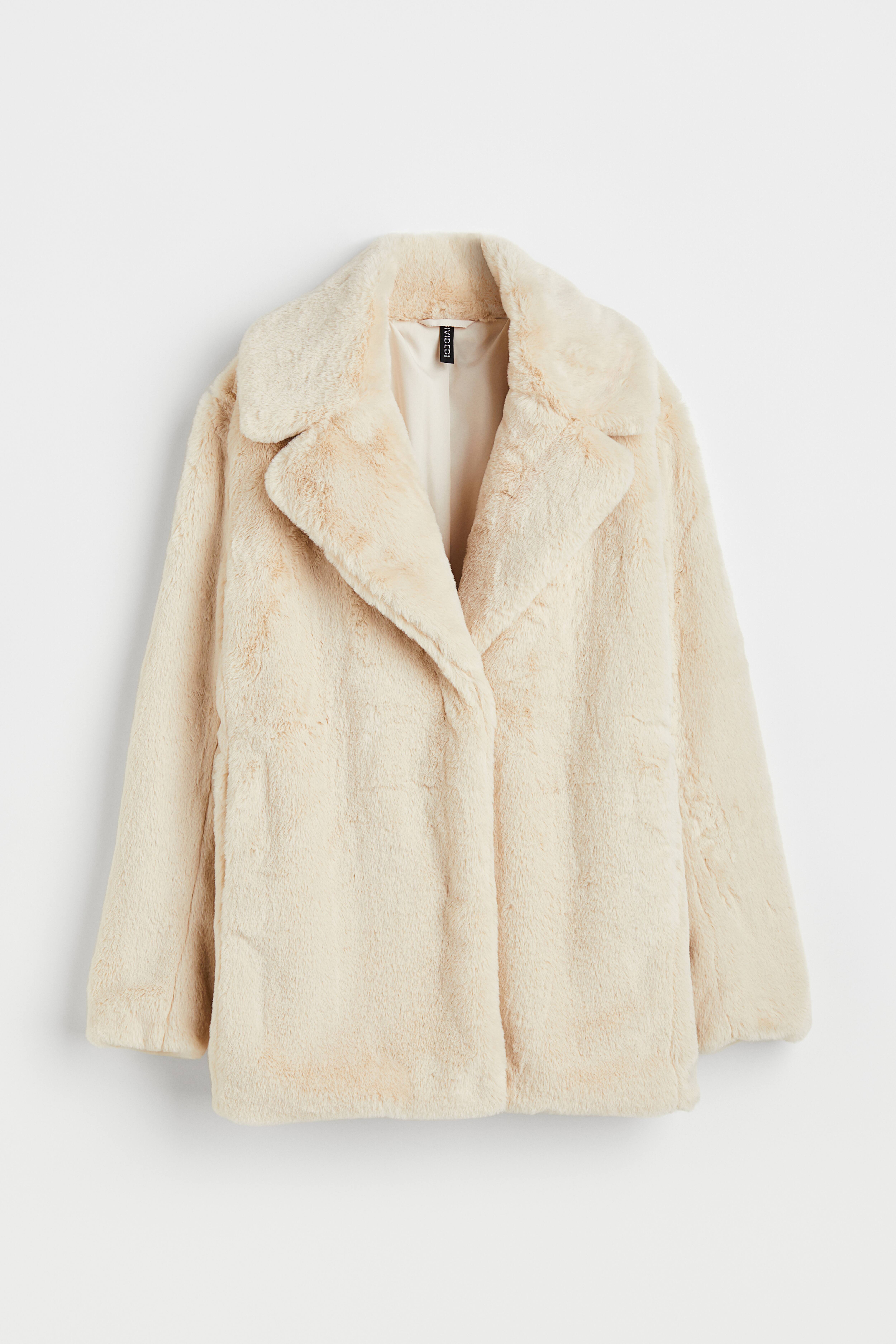 H&M top Faux Shearling Teddy Jacket