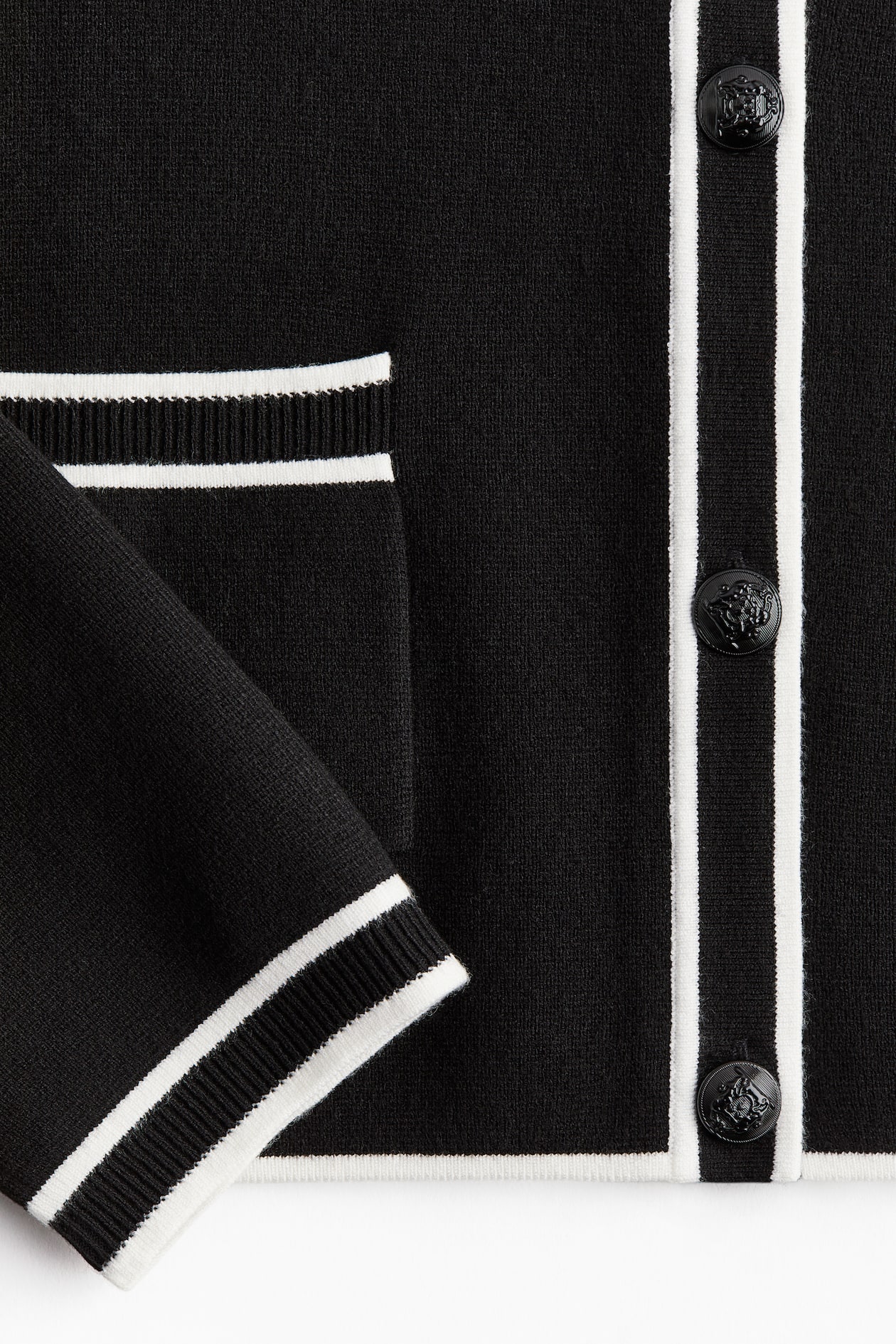 Cardigan with Collar - image 2