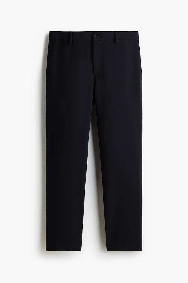 Elegante Hose in Slim Fit - Marineblau/Schwarz - 1