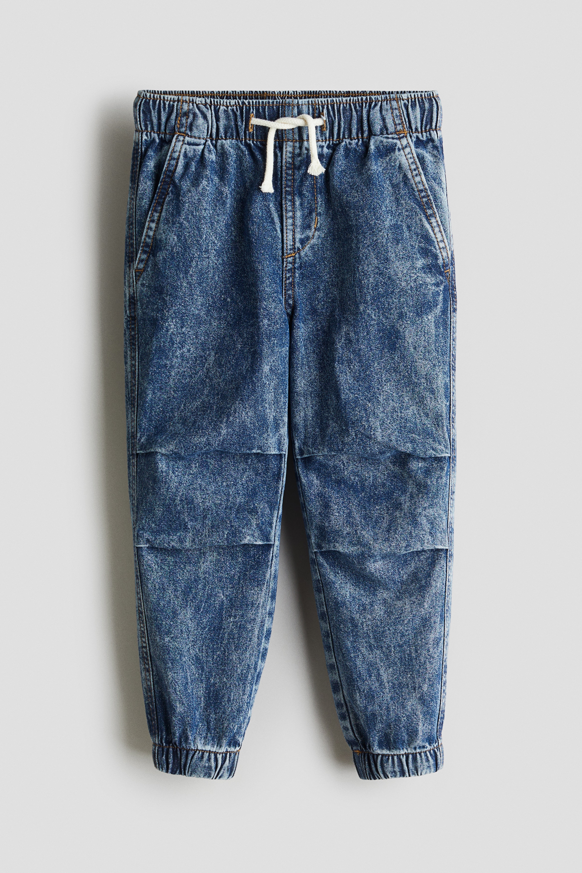 Denim joggers - Denim blue/Light denim blue