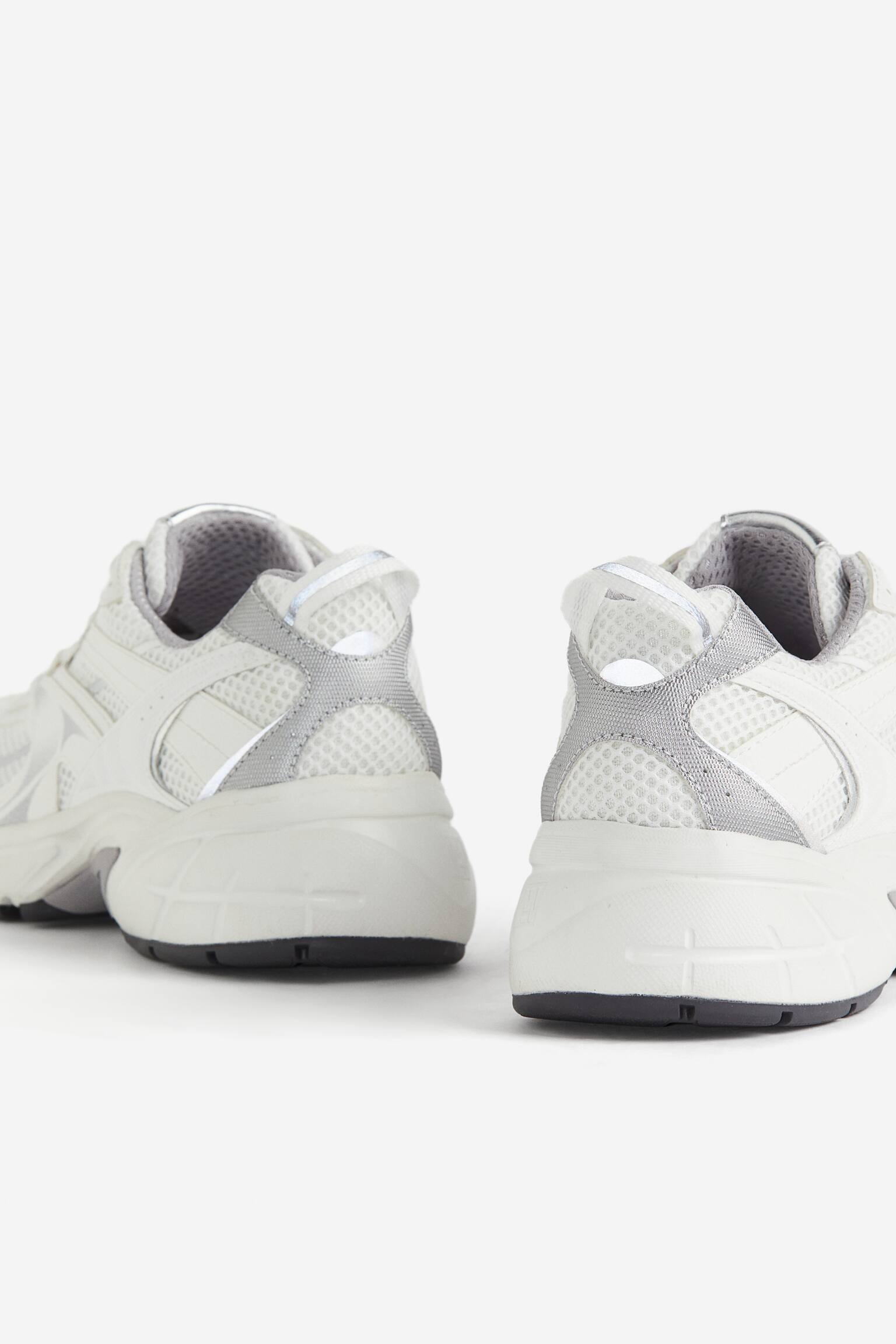 Chunky Sneakers - White/Light grey - 2