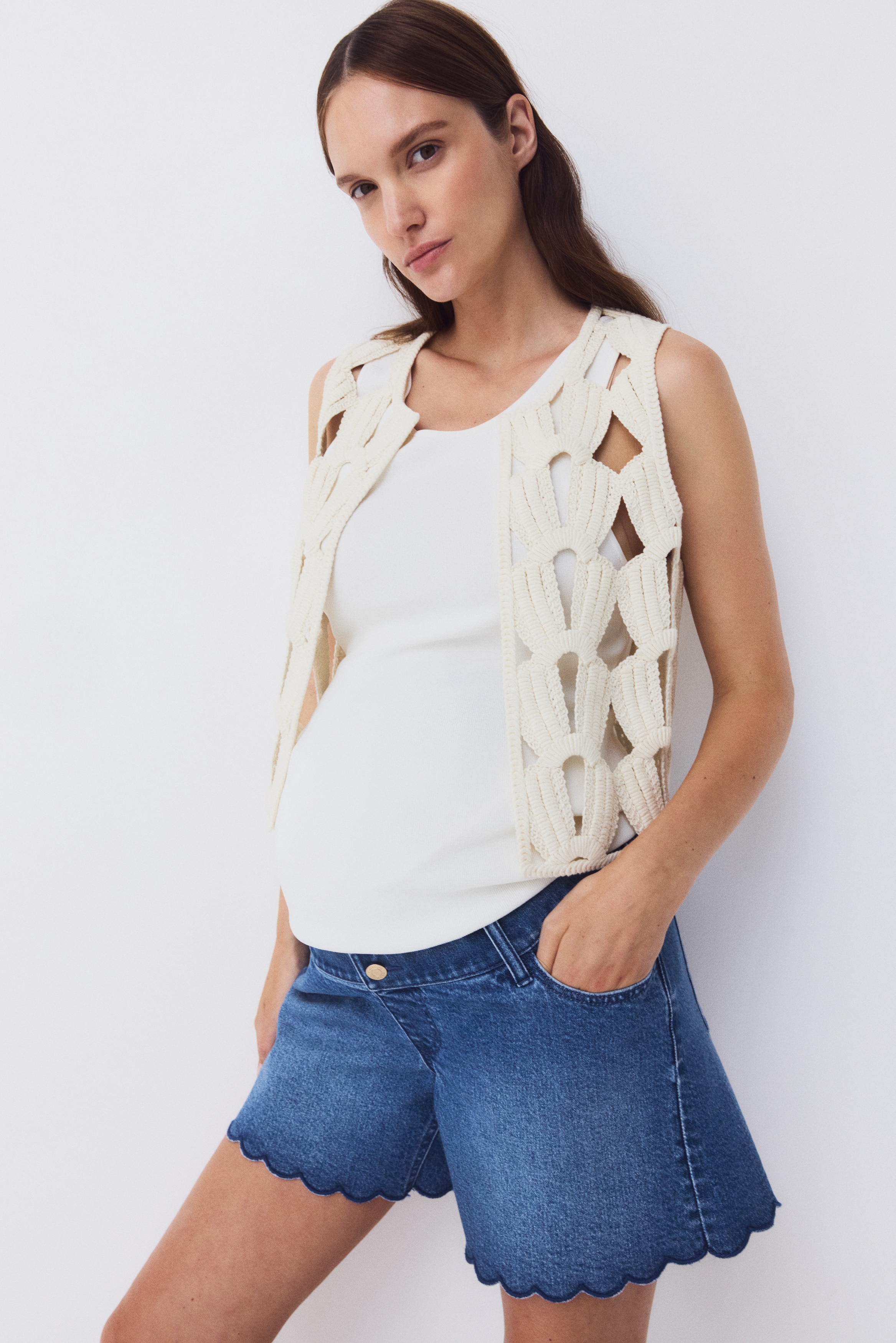 MAMA Denim Shorts from H&M - $49.99