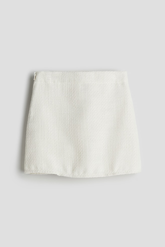A-line skirt - White - 1