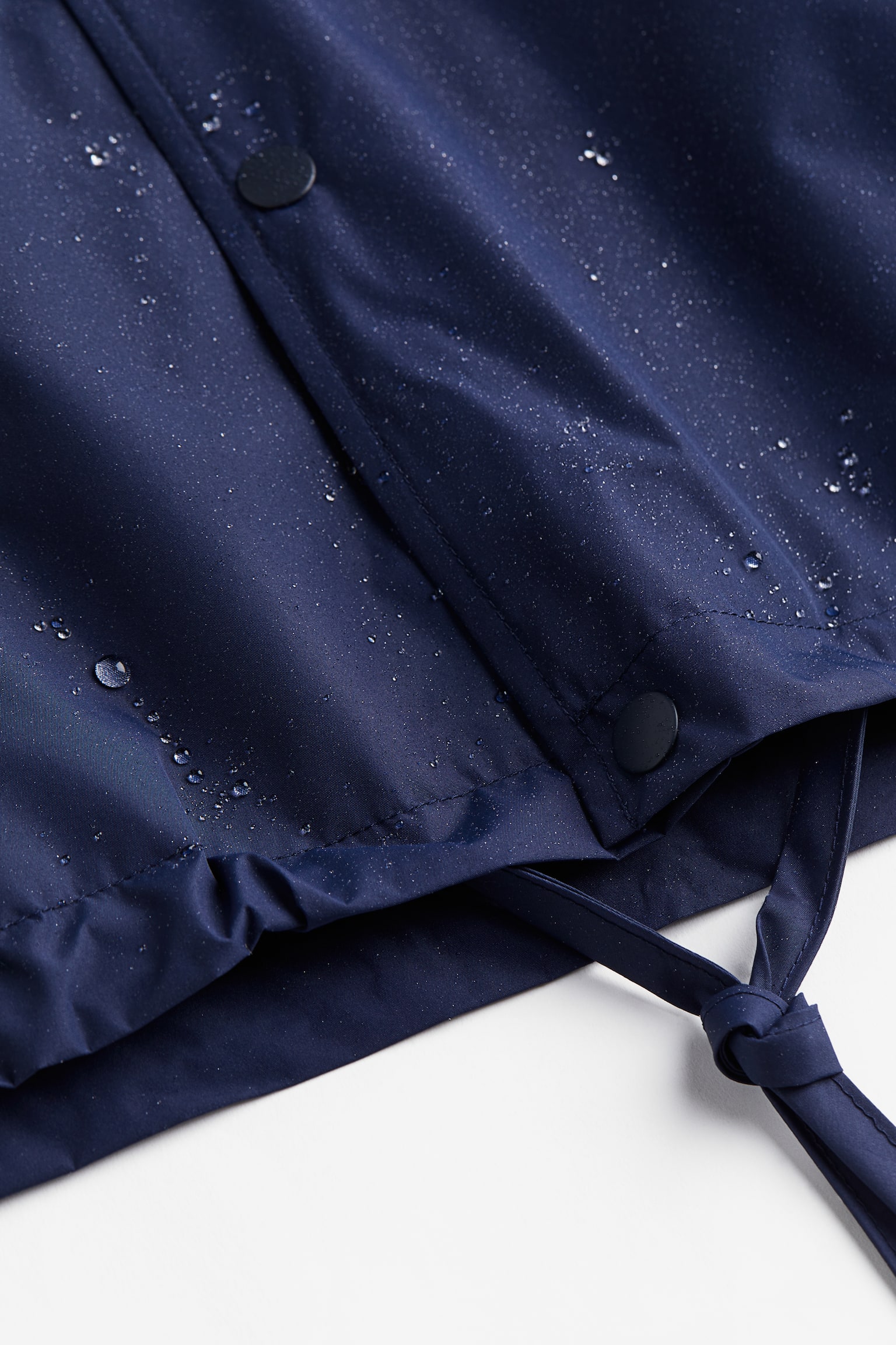 Loose Fit Water-repellent coach jacket - Dark blue/Breathe - 9