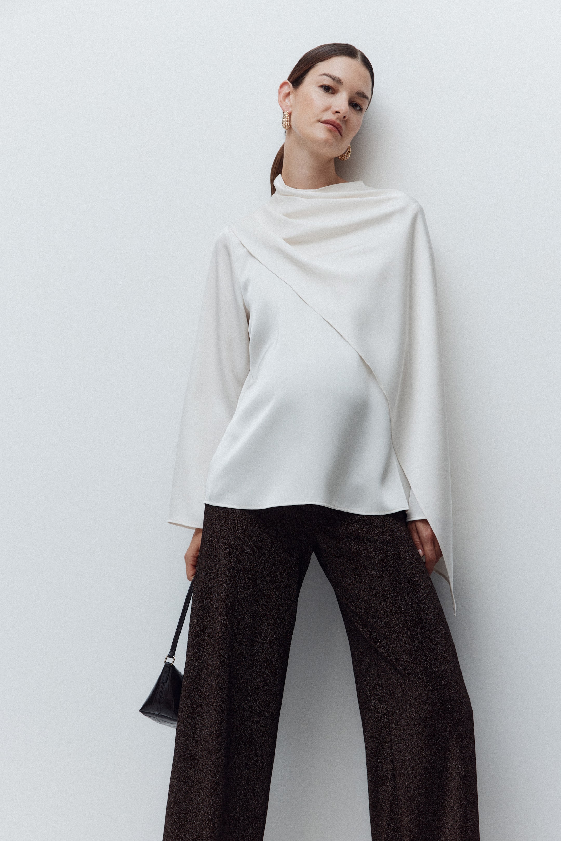 Größeres Bild ansehen: MAMA Gerade Hose - Dunkelbraun - Ladies | H&M DE 2