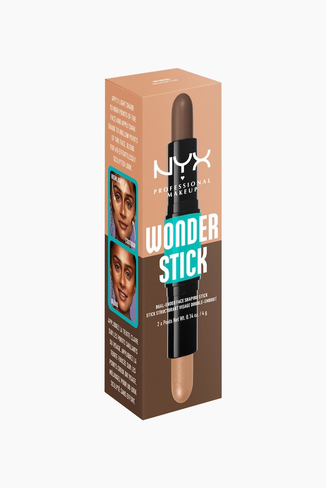Dual-ended Face Shaping Stick-Medium Tan - 3