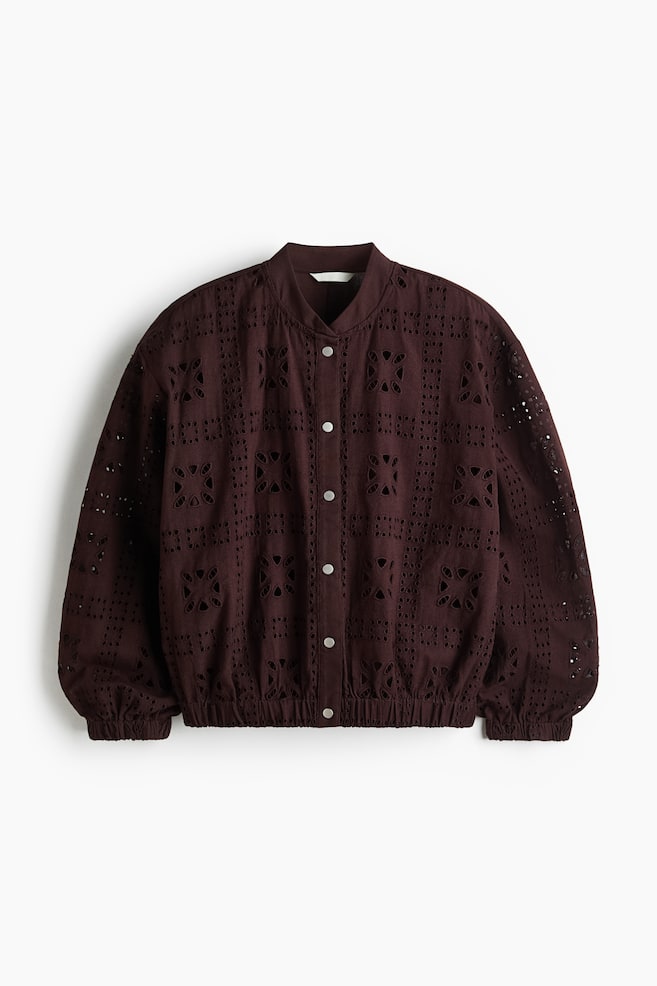 Bomber s madeirou - Dark purple - 1