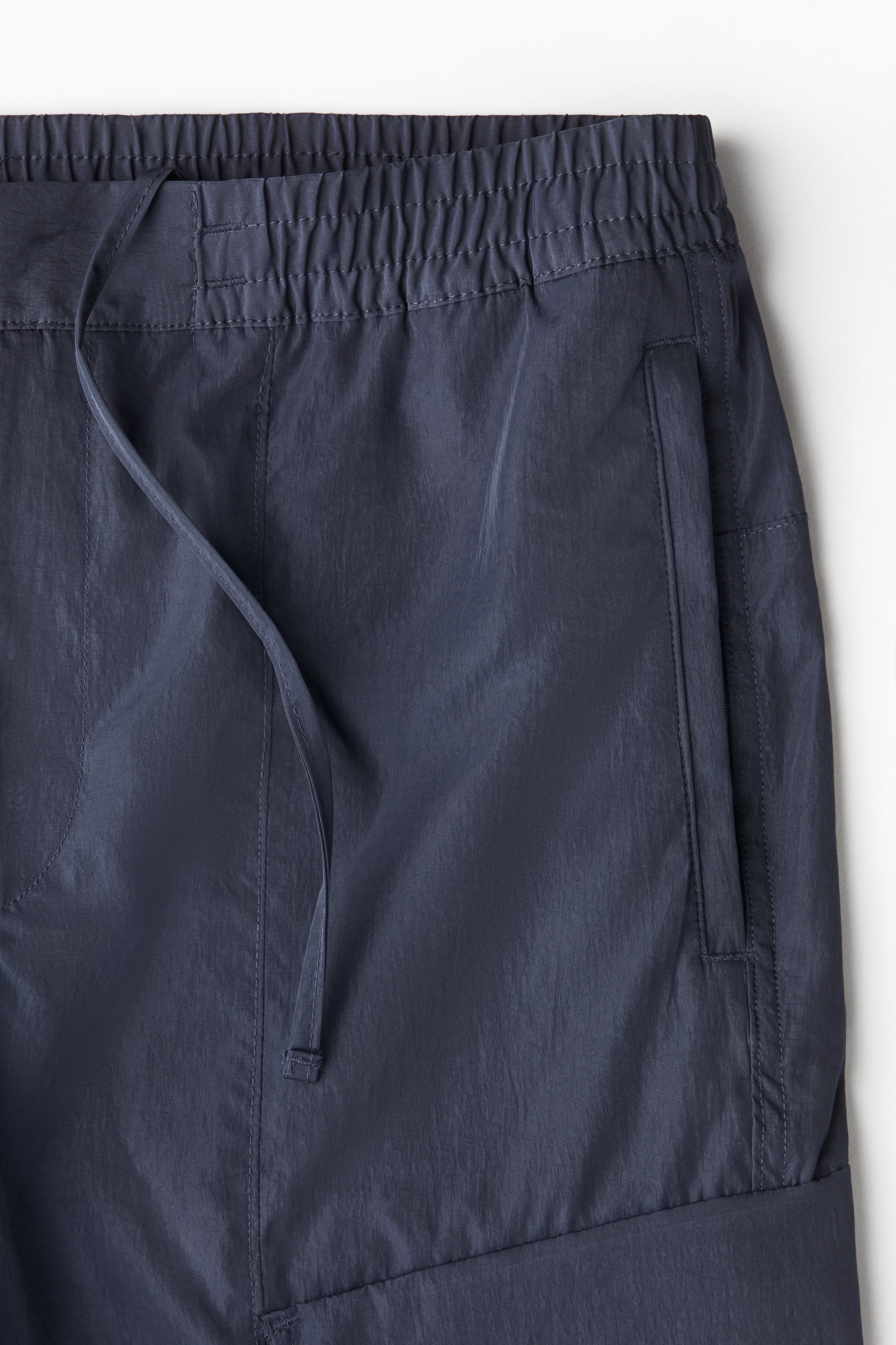 Relaxed Fit Nylon cargo trousers
