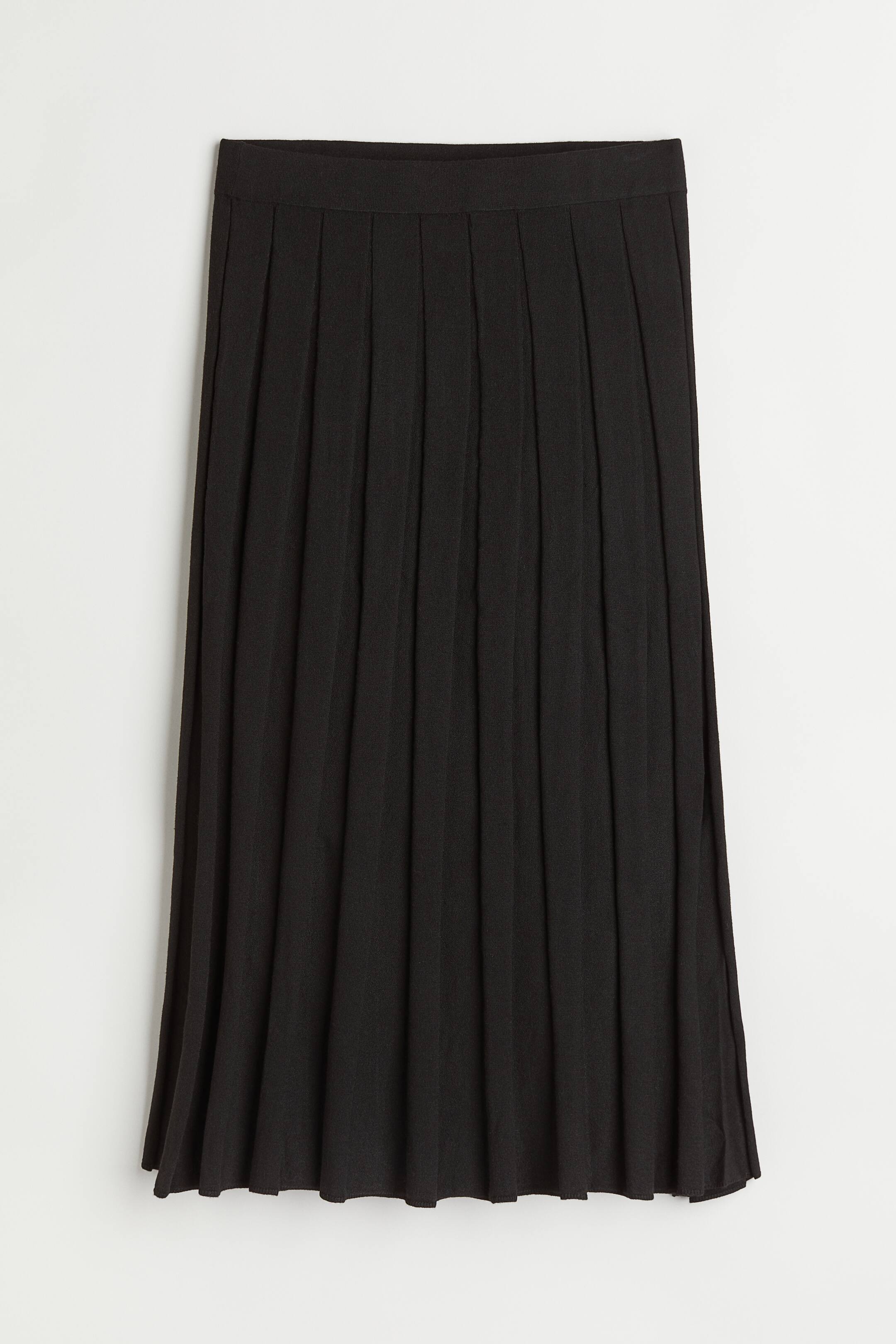 View larger image: Pleated skirt - Black - Ladies | H&M 1