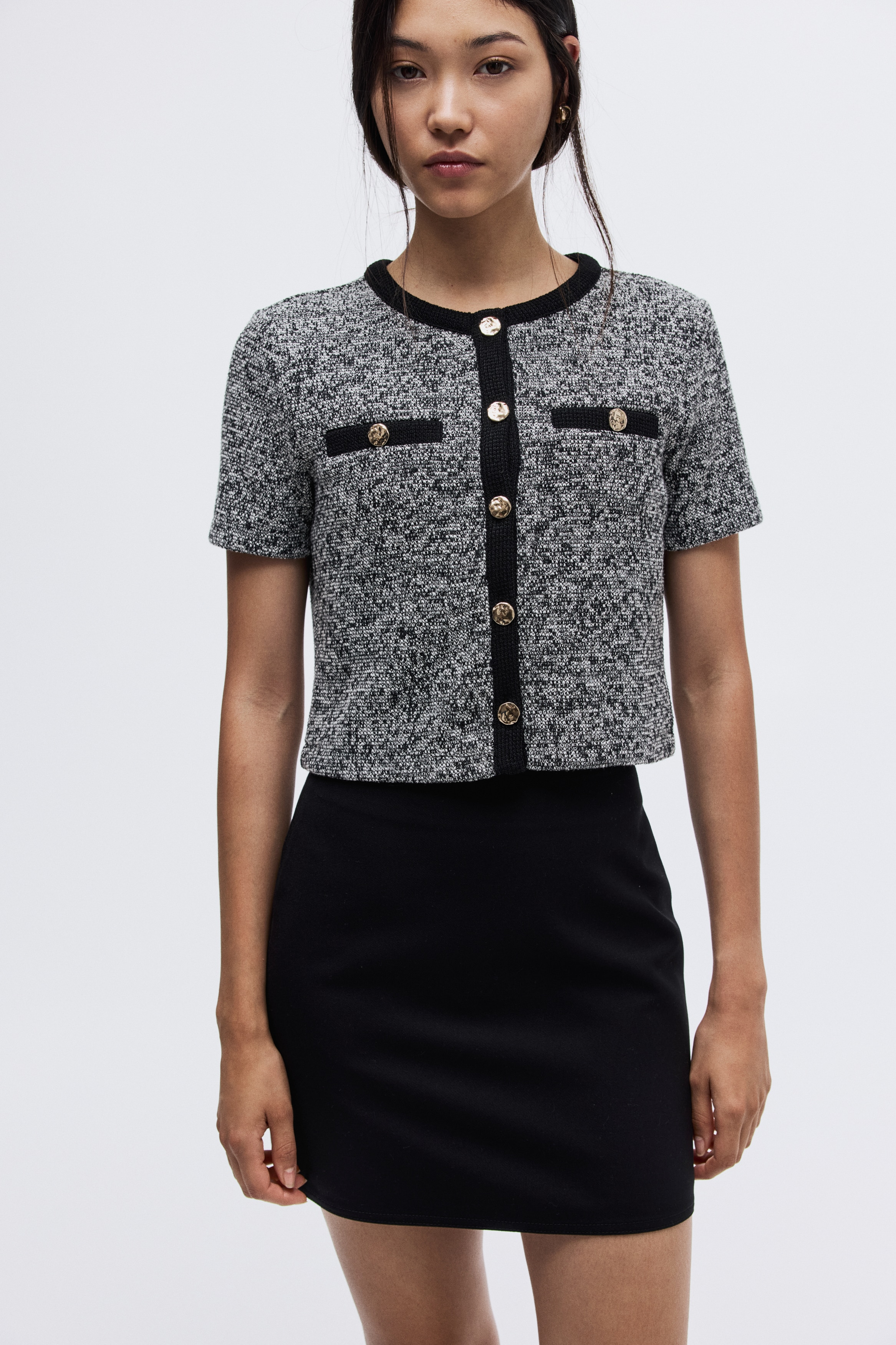 Textured jersey cardigan from H&M - $24.99