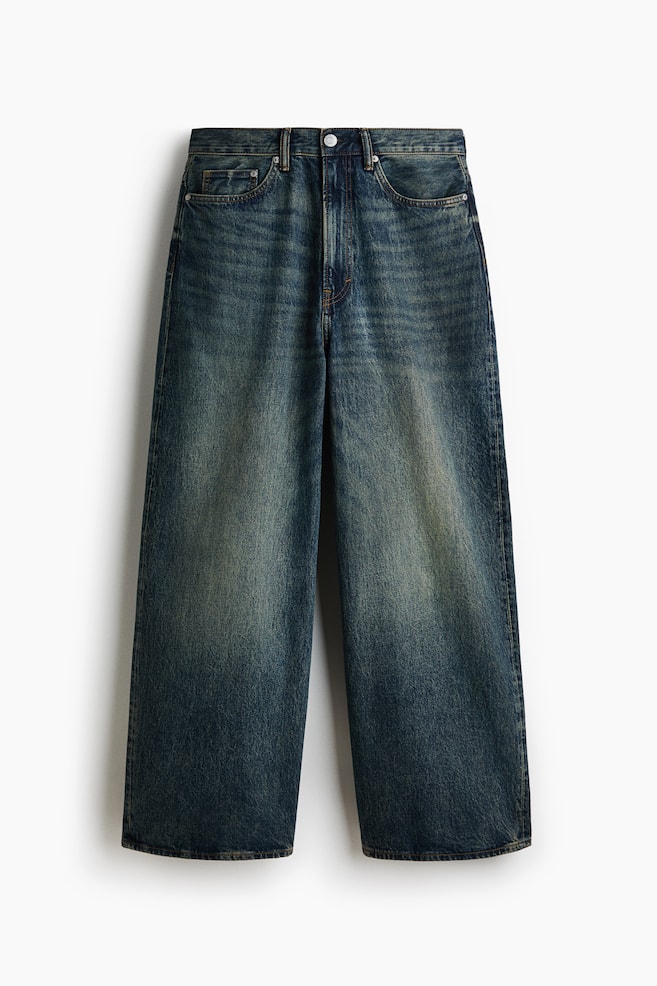 Baggy Jeans - Màu xanh denim đậm/Màu đen denim/Màu xanh denim nhạt giặt phai/Màu xanh denim nhạt - 1