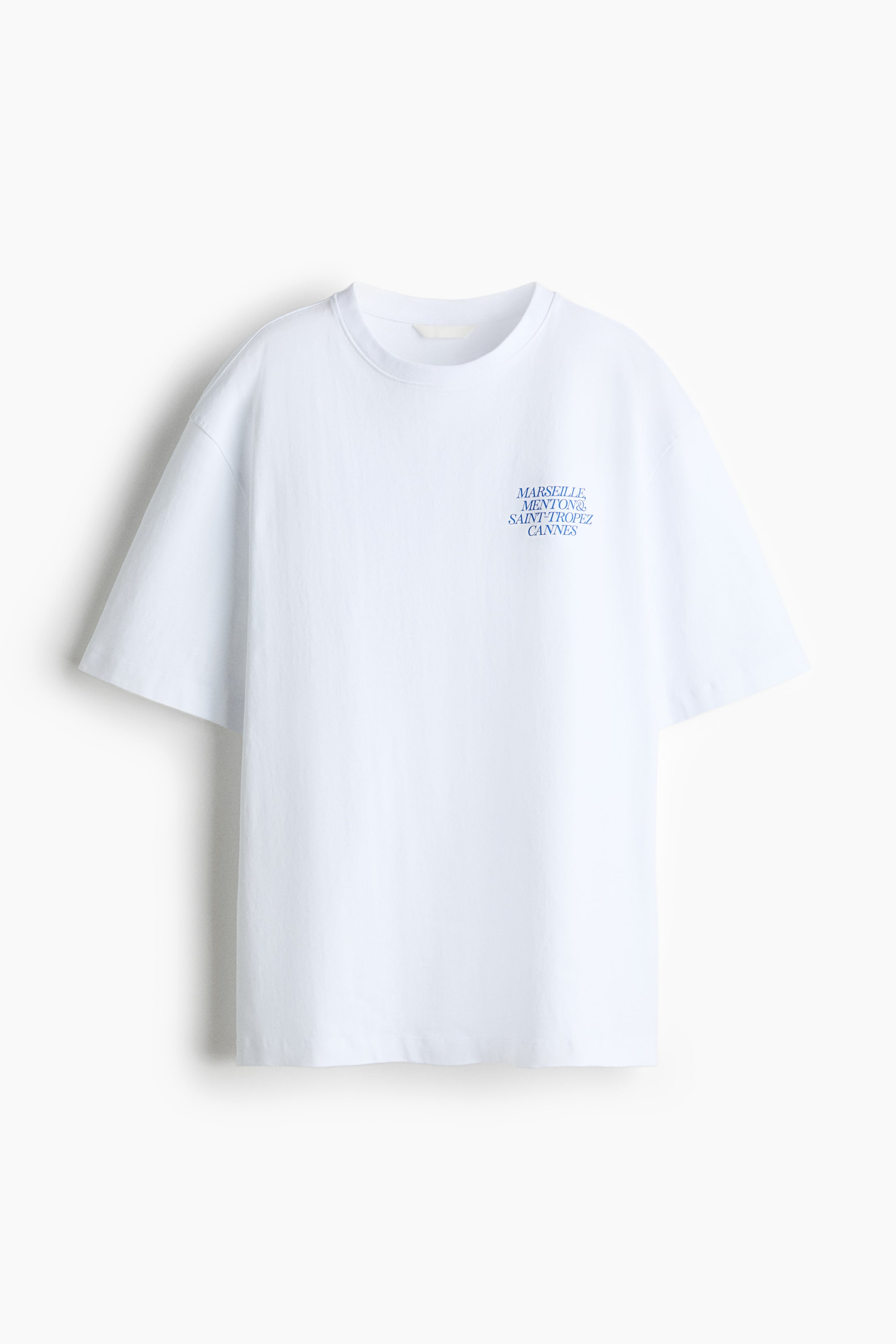 T-shirt très ample à motifs imprimés