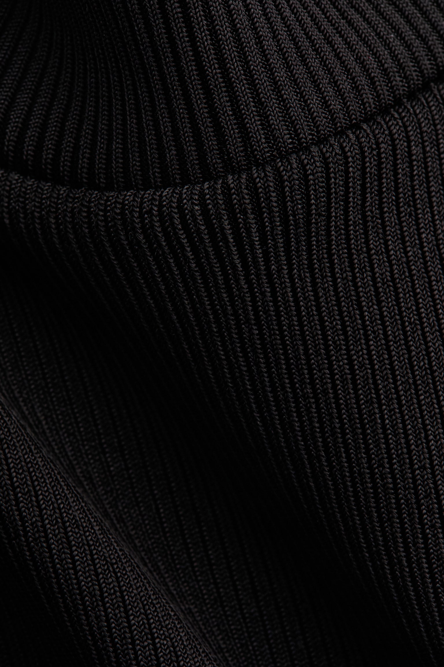 Женский топ H&M Viscose Mock Turtleneck Top, цвет: Чёрный — фото 6