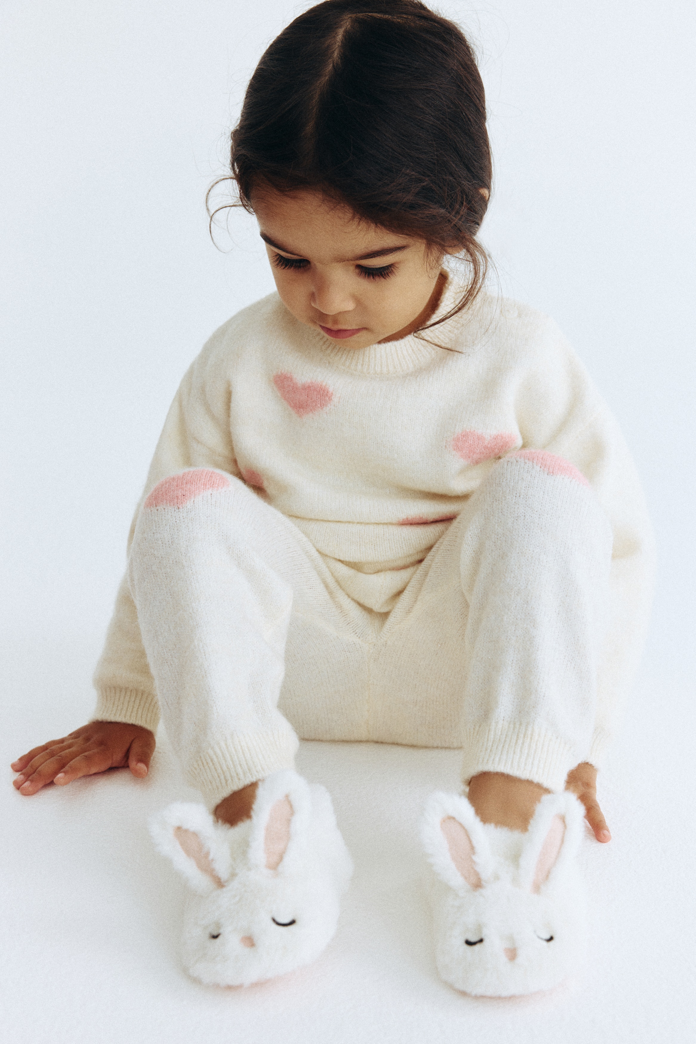 H & M - ソフトルームシューズ - ホワイト