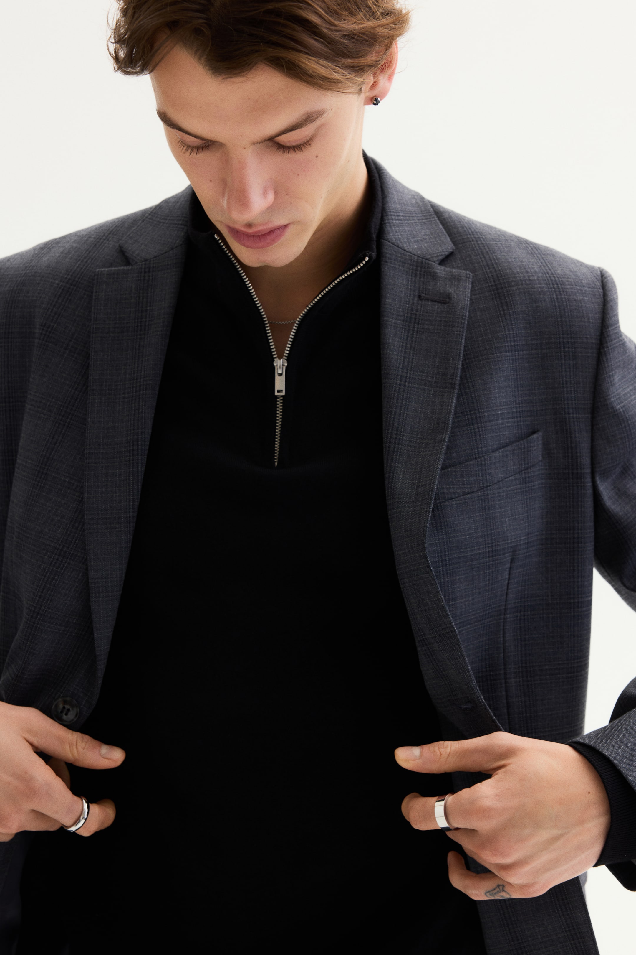 Мужские куртки H&M Slim-Fit Jacket — фото 3