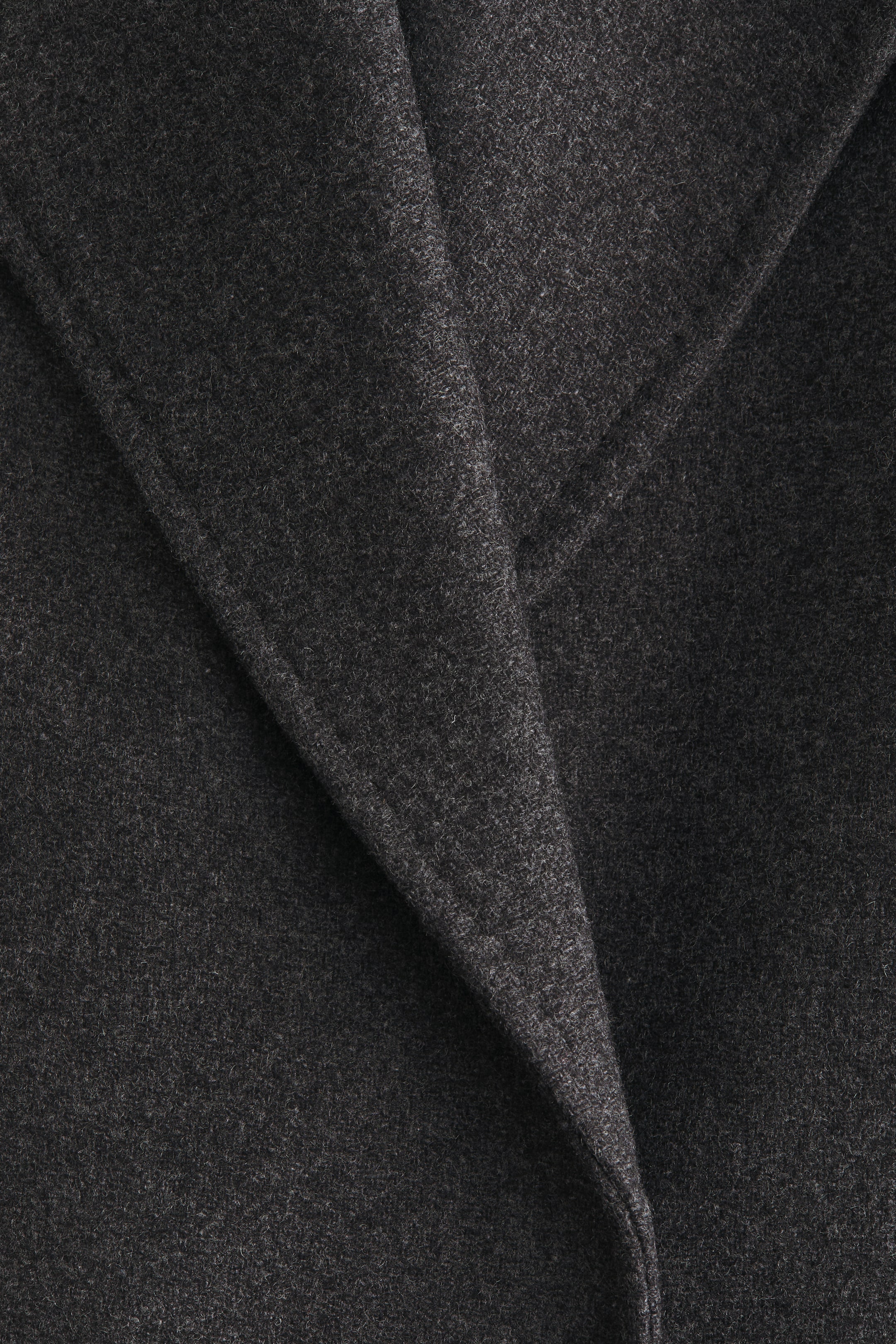 View larger image: Oversized Wool-Blend Coat - Dark gray - Ladies | H&M US 7