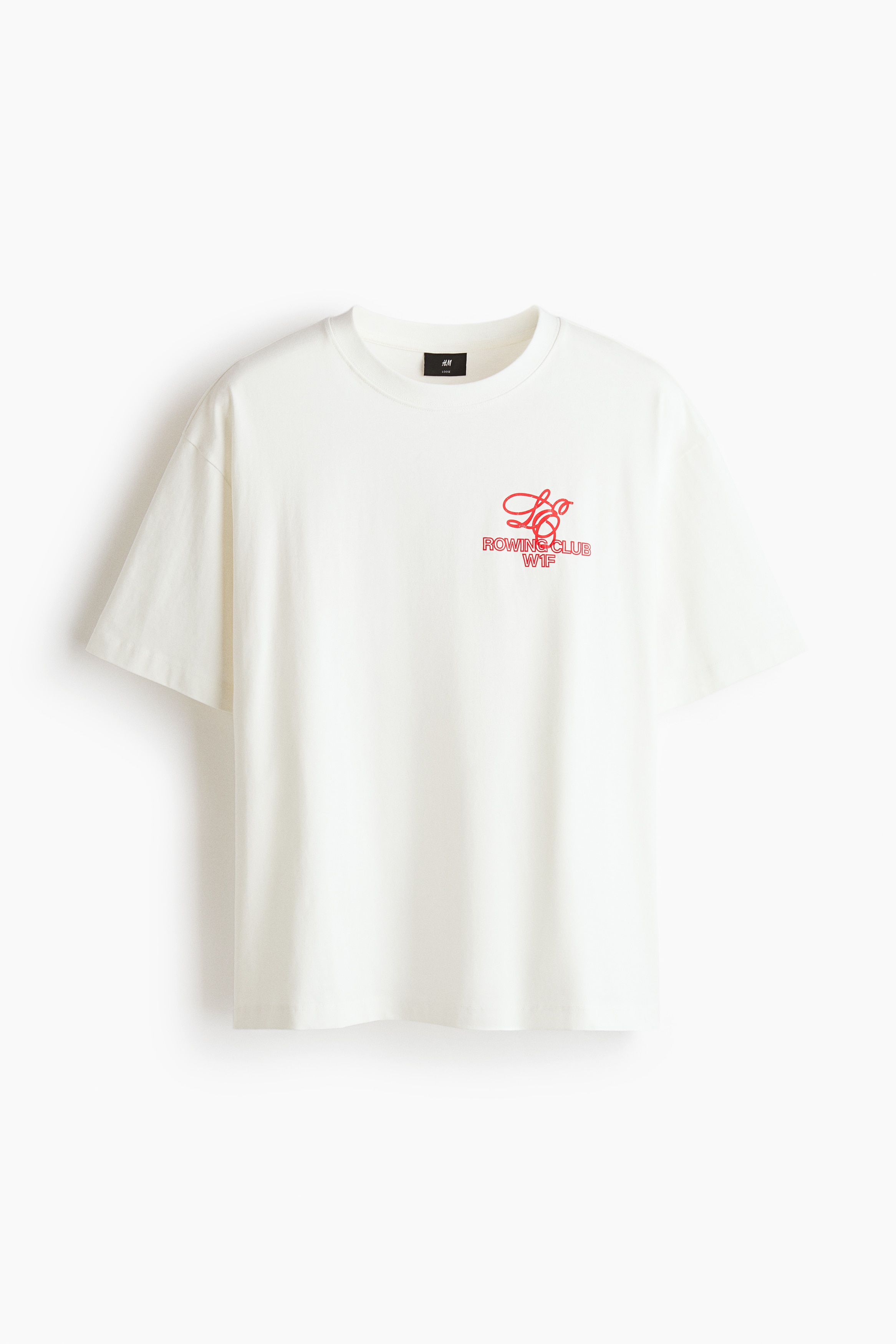 Áo thun in hình Loose Fit - Màu trắng/London/Màu đỏ rượu/Athletics/Màu xanh dương đậm/SoHo NYC/Màu trắng/SoHo NYC/Màu trắng/Soho/Màu tím/NYC/Màu xanh mòng két đậm/Soho NYC