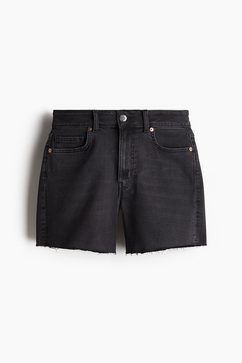 Denim Shorts for Women Ripped Mom Bermuda H&M US