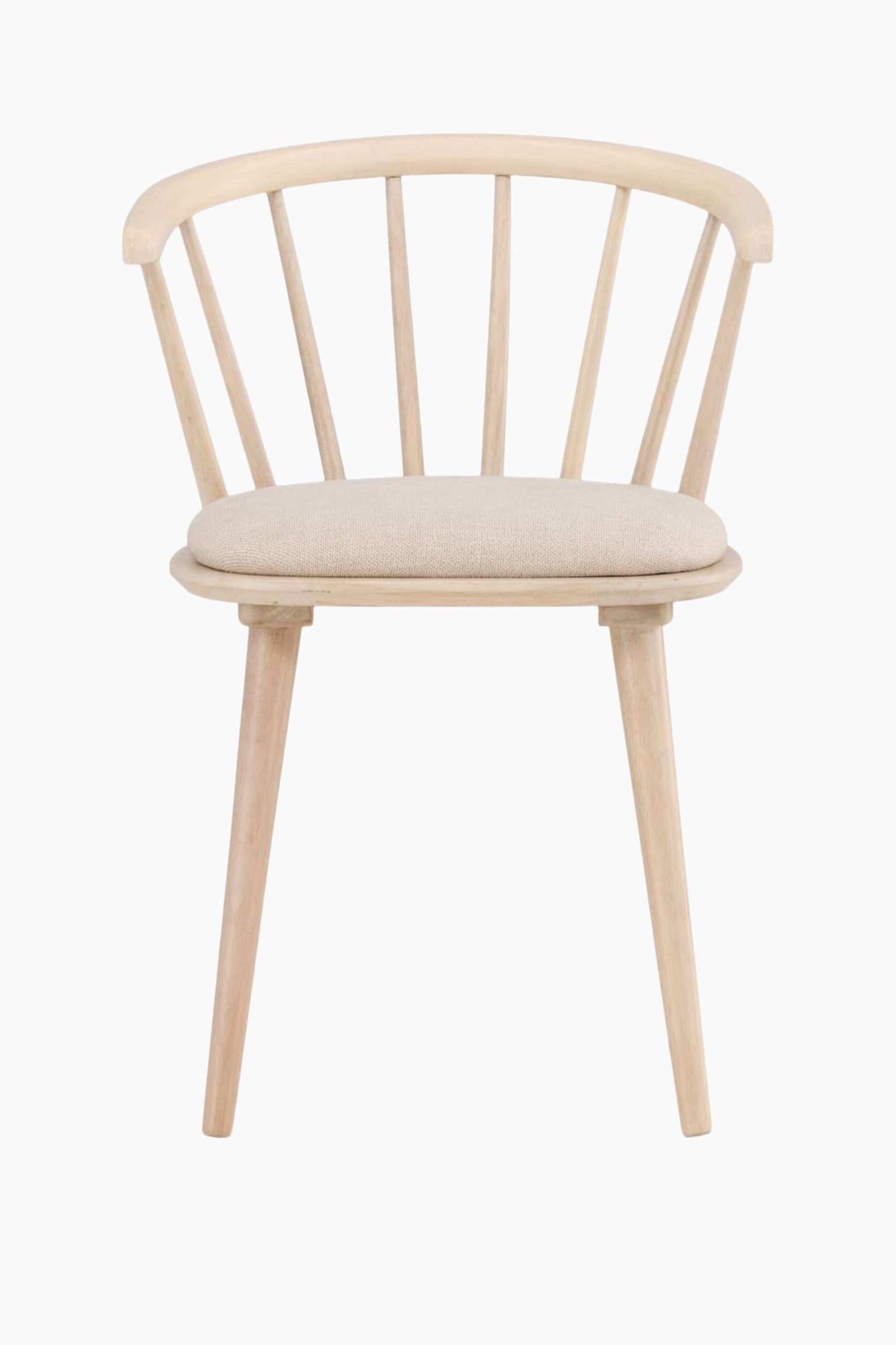 Bobby Dining Chair 2-pack - Kumipuu, Valkopesu/Kumipuu, Musta - 1