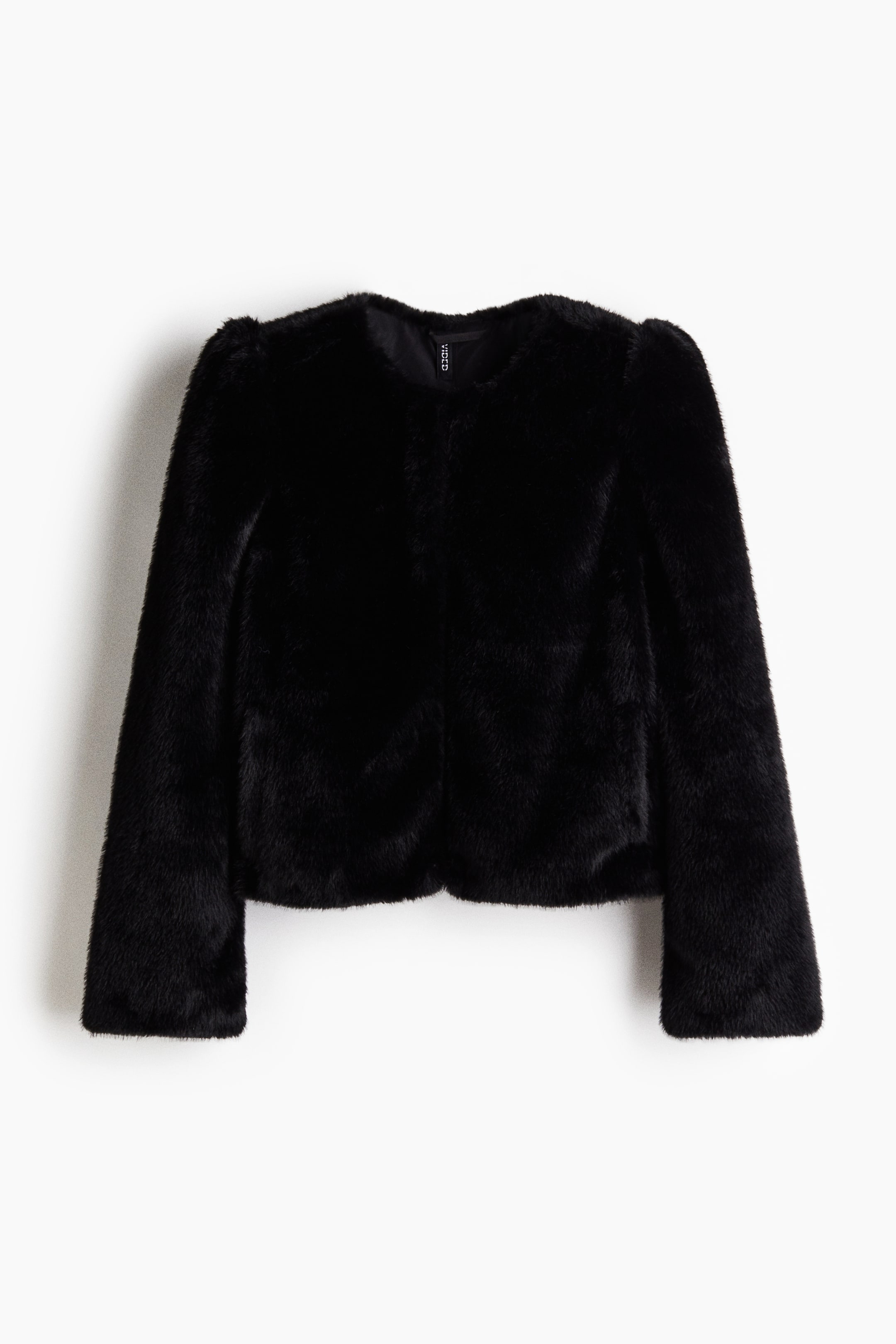 Zobrazit větší obrázek: Fluffy jacket - Černá - ŽENY | H&M CZ 6