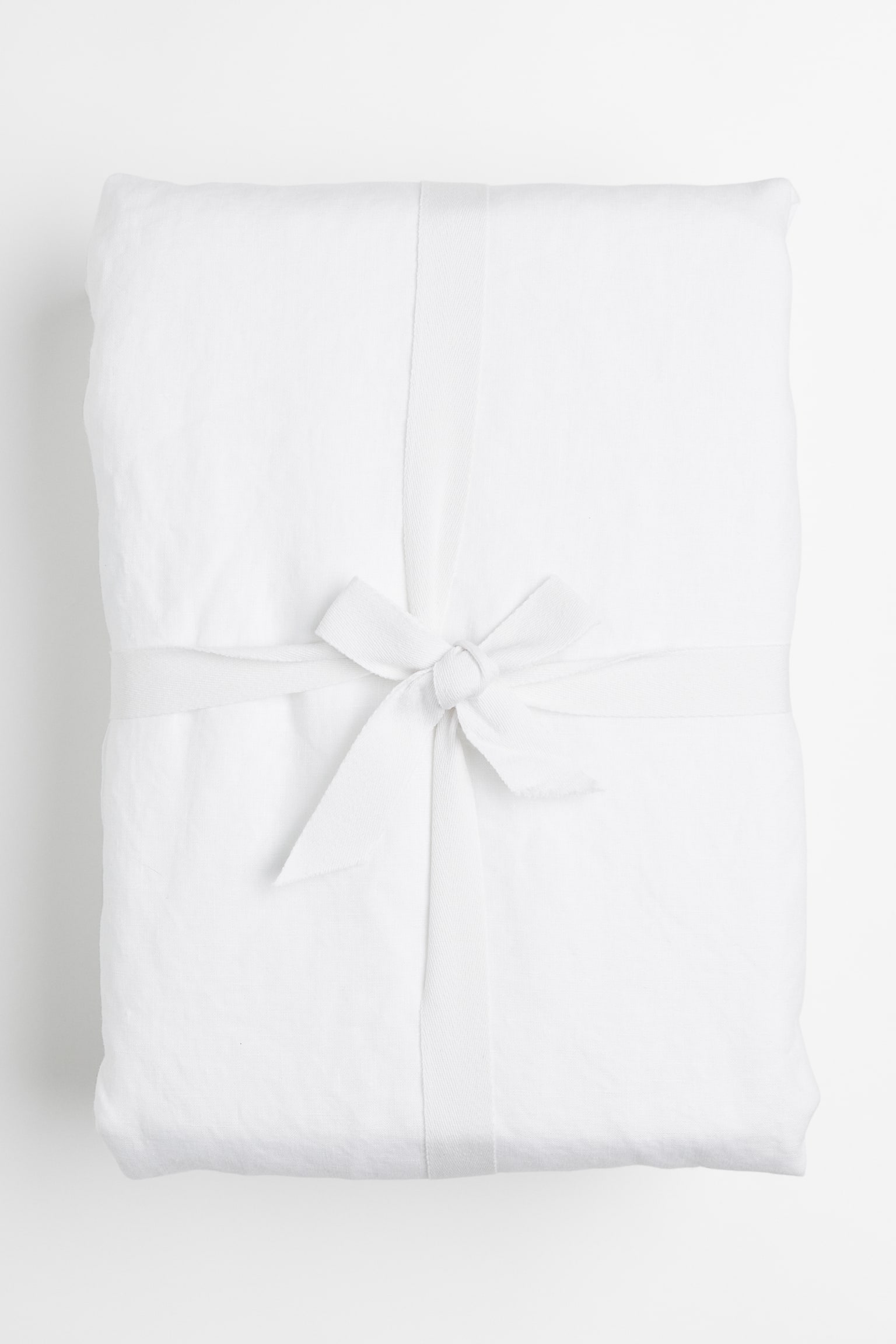 Linen single duvet cover set - White/Light grey/Grey/Beige/Black/Sage green/Mocha beige/Blue - 5