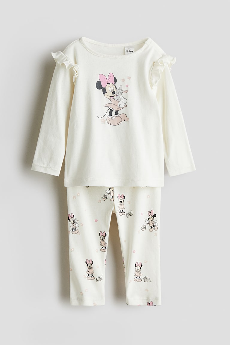 Pyjama imprimé en coton