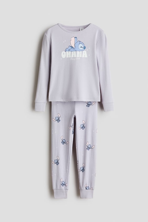 Пижама Snug-Fit Printed для детей, хлопок — H&M