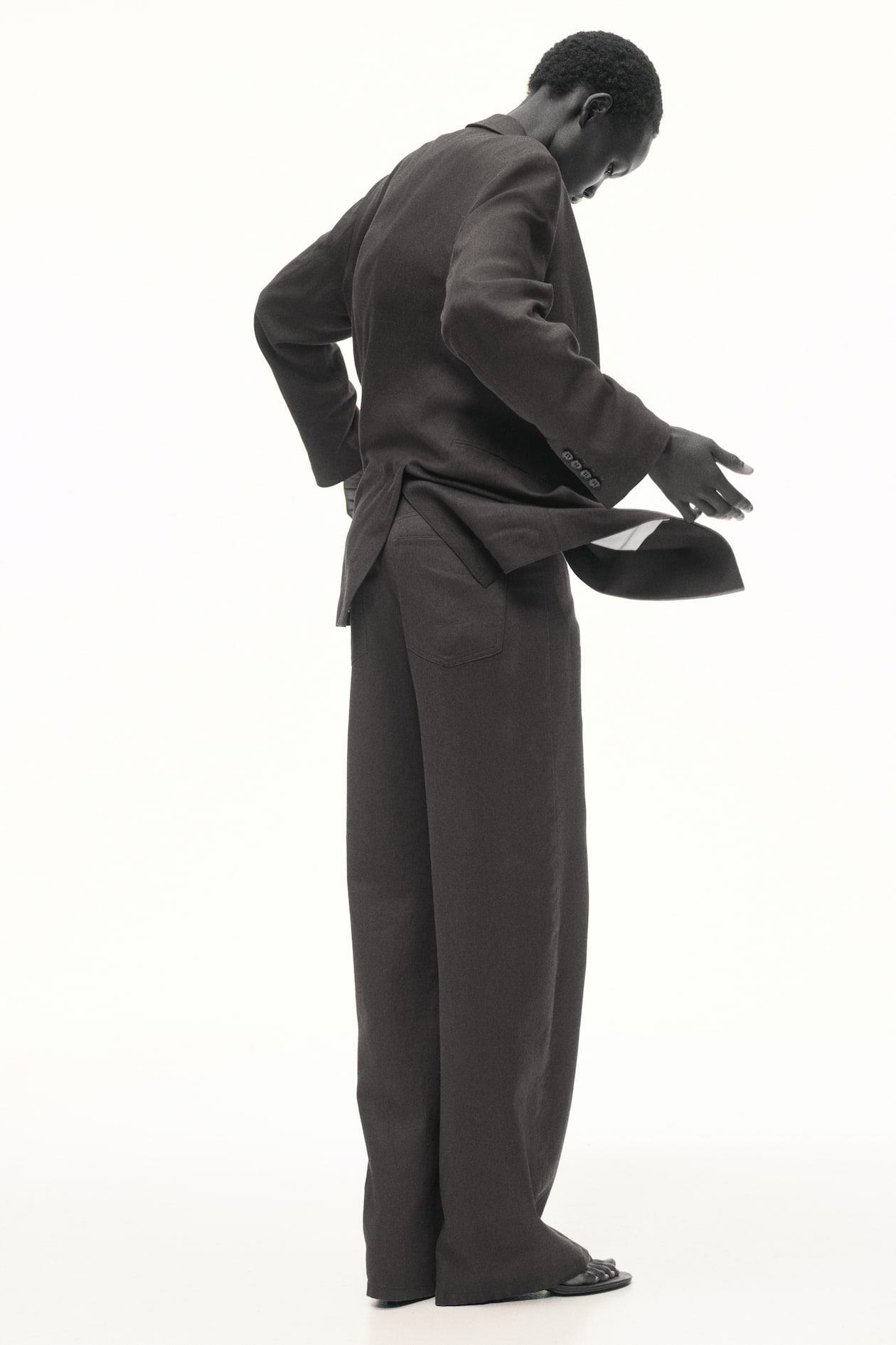 Linen-Blend Pants - image 4
