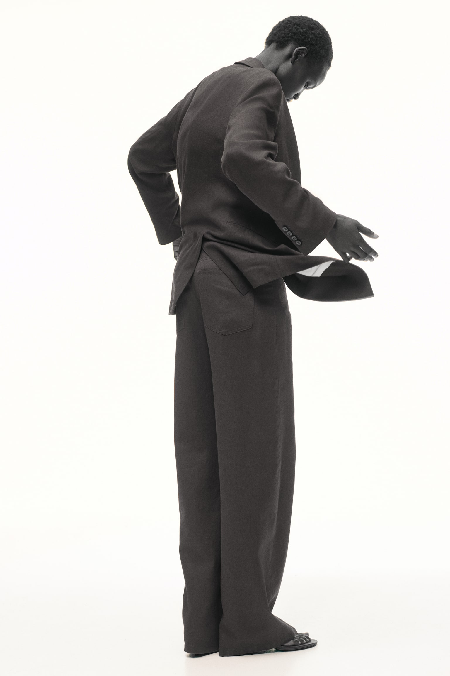 Linen-blend trousers - 5