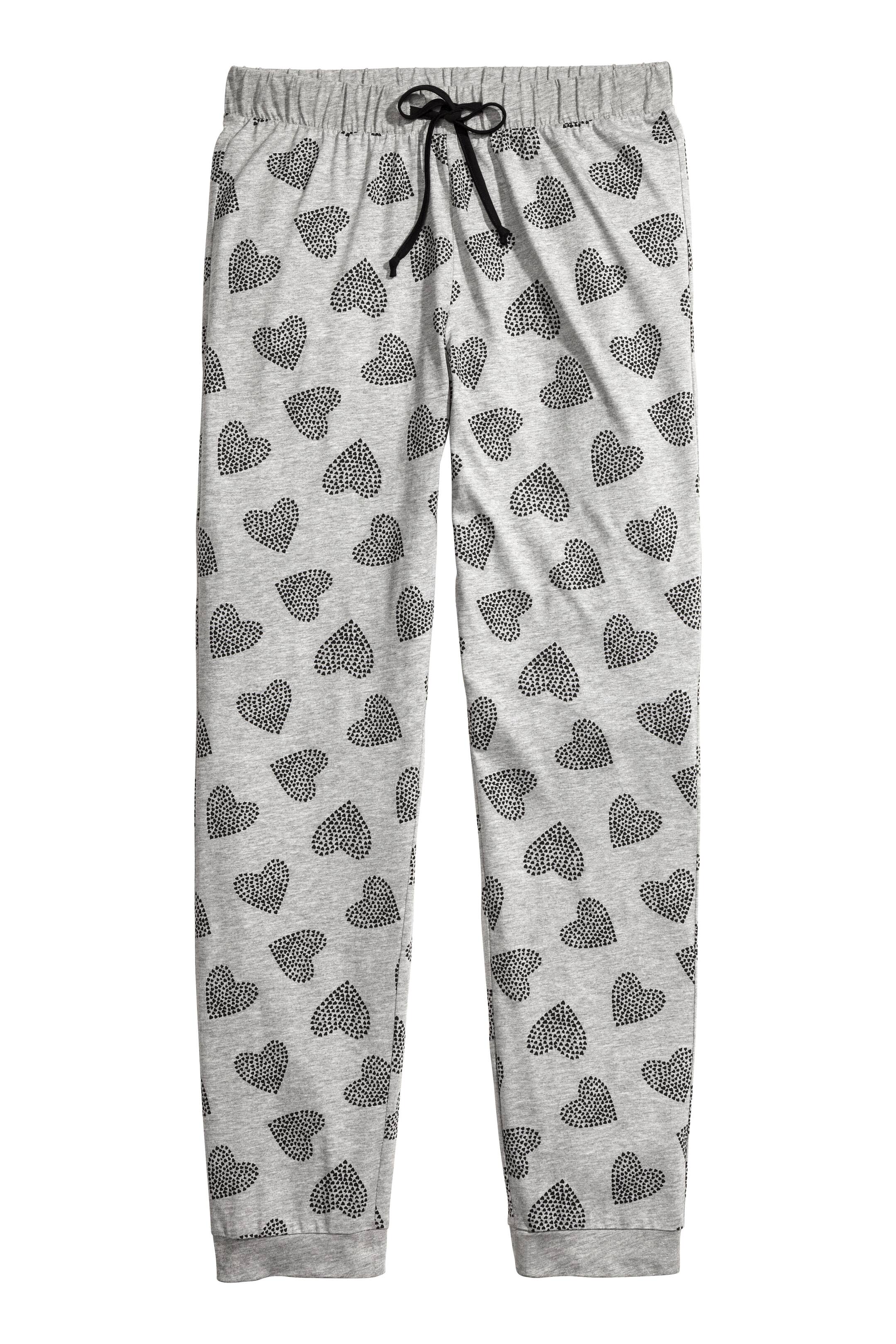 View larger image: Pyjamas - Grey/Heart - Ladies | H&M GB 1