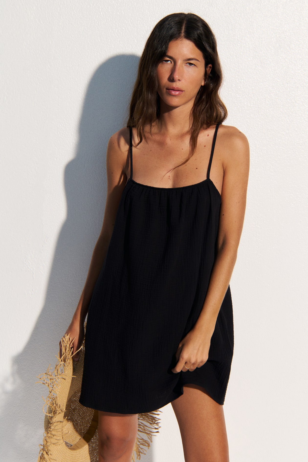 Conjunto de vestido musselina