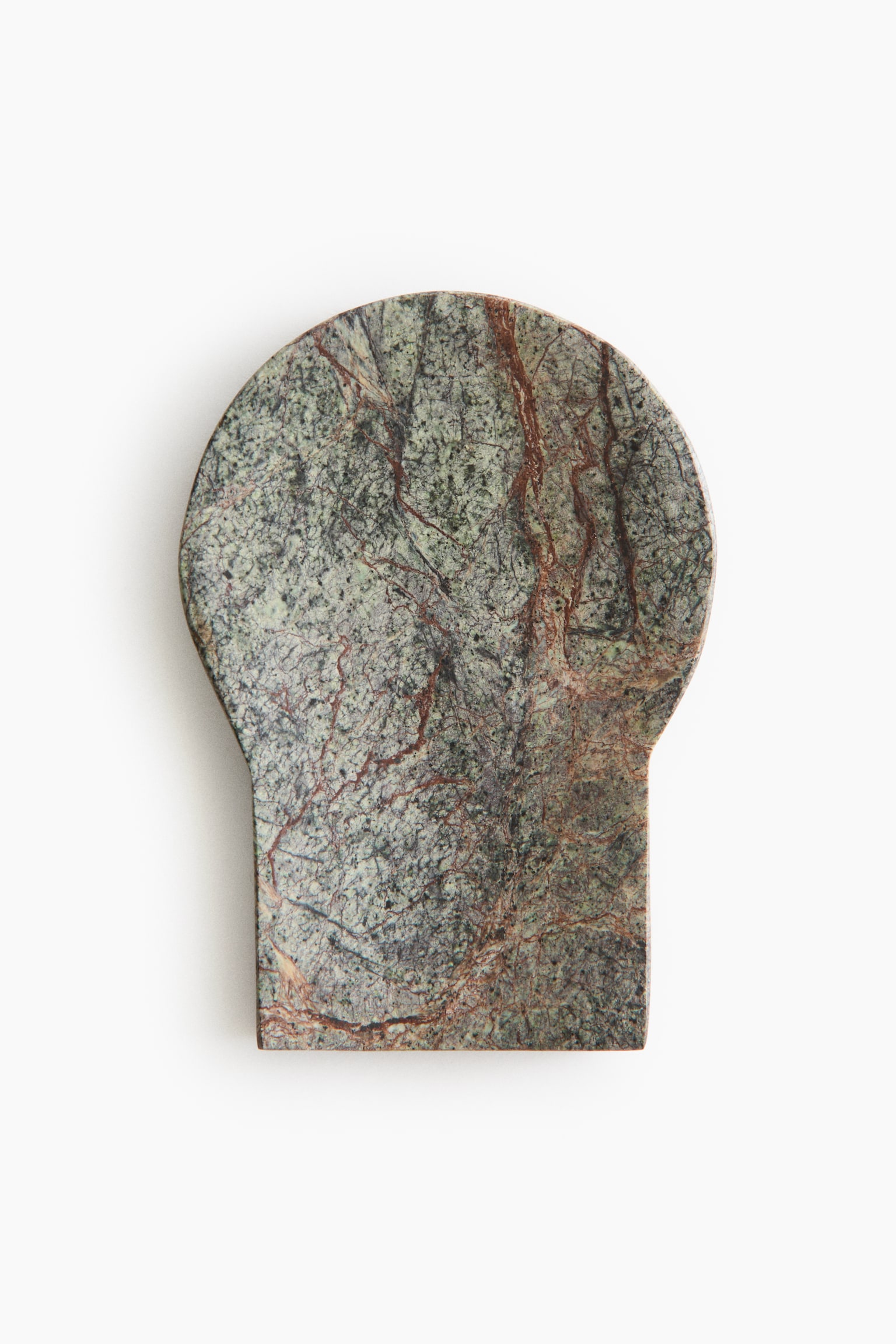 Marble spoon rest - Green/Marbled - 1