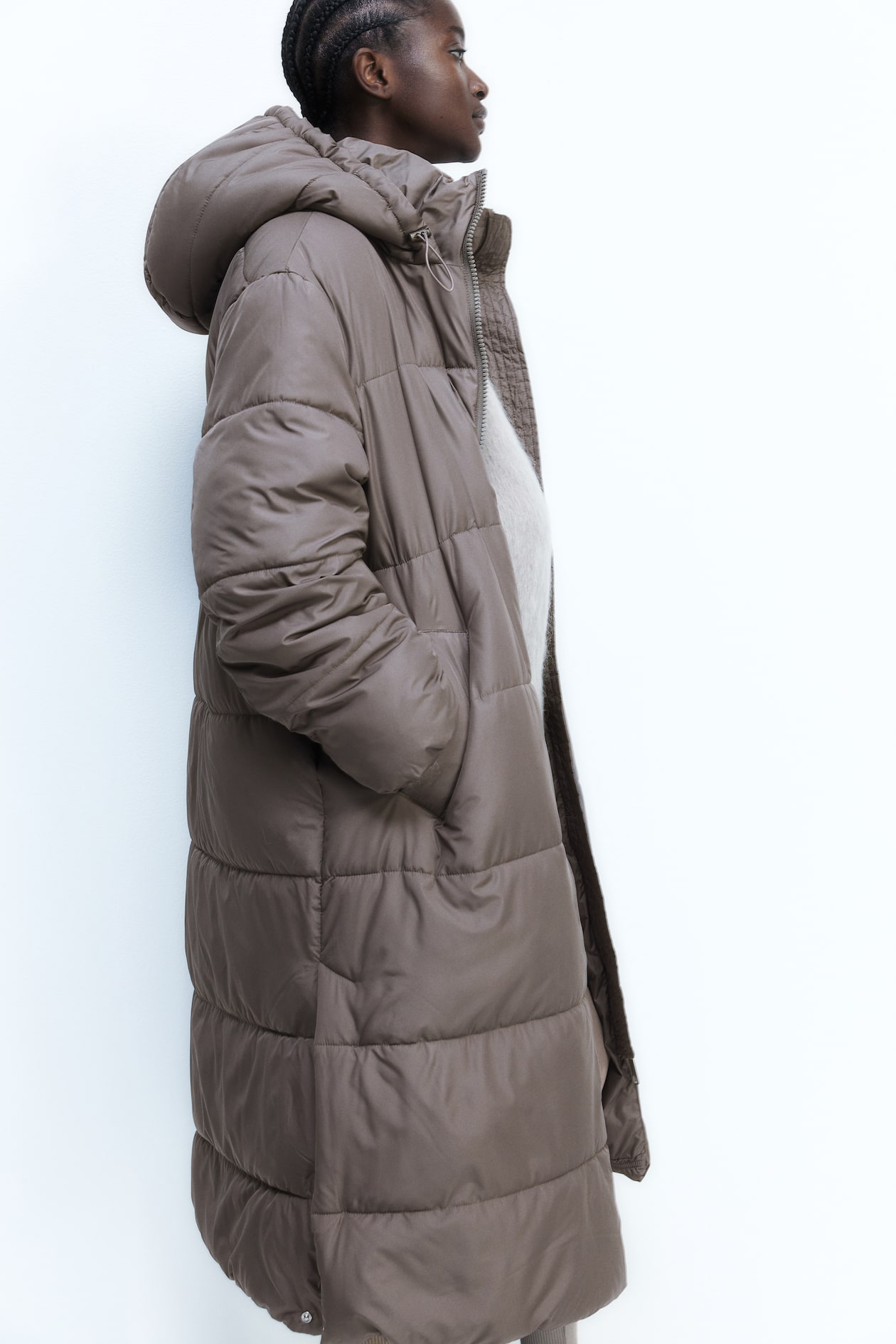 Oversized Puffer Long Puffer Jacket H&m Oversized Fit Puffer