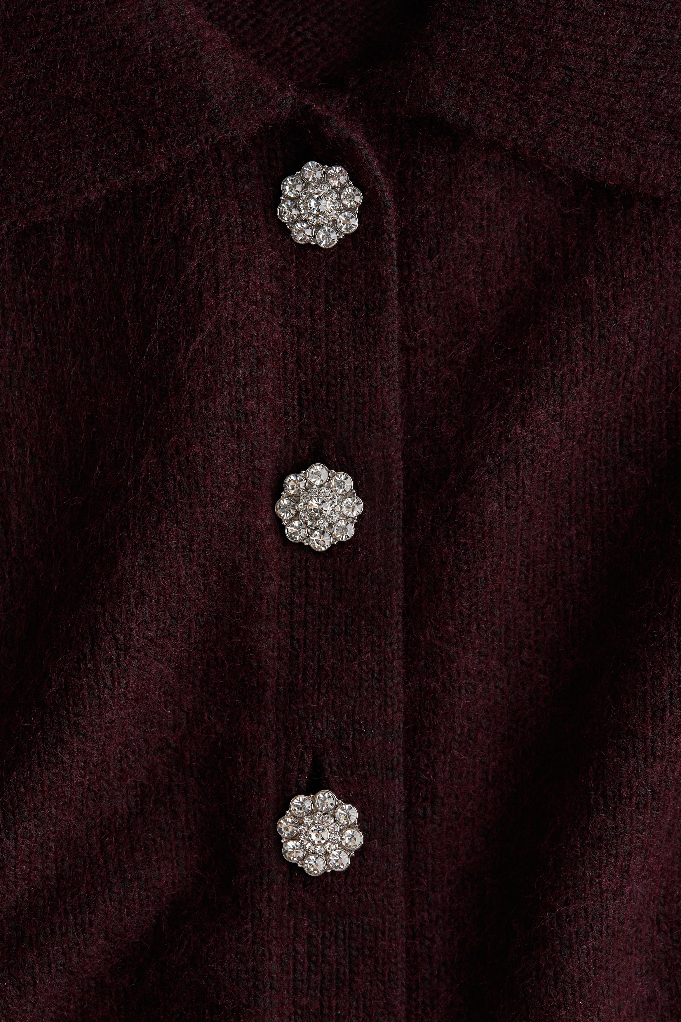 Short-sleeved collared cardigan