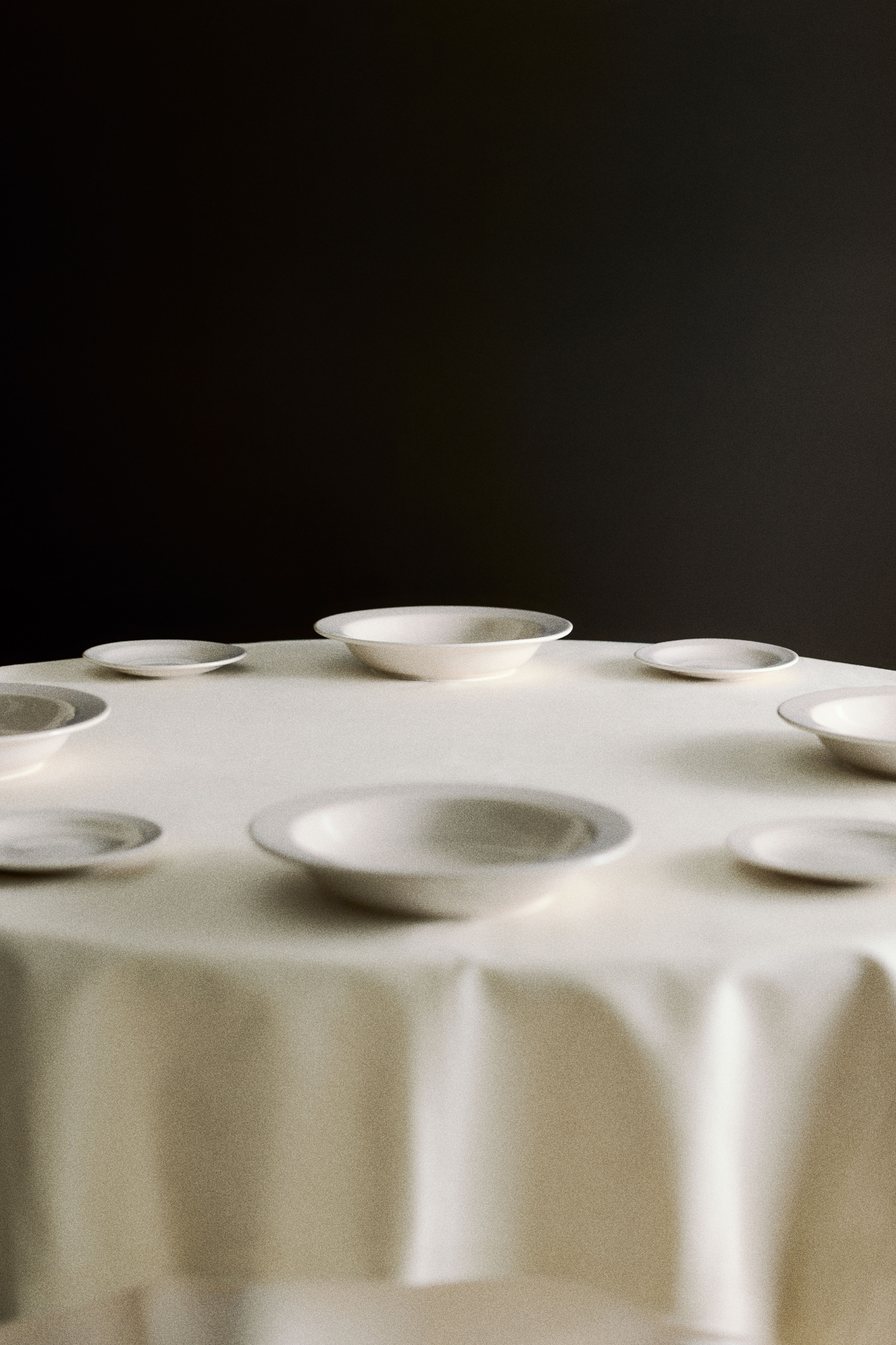 2-Pack Deep Porcelain Plates