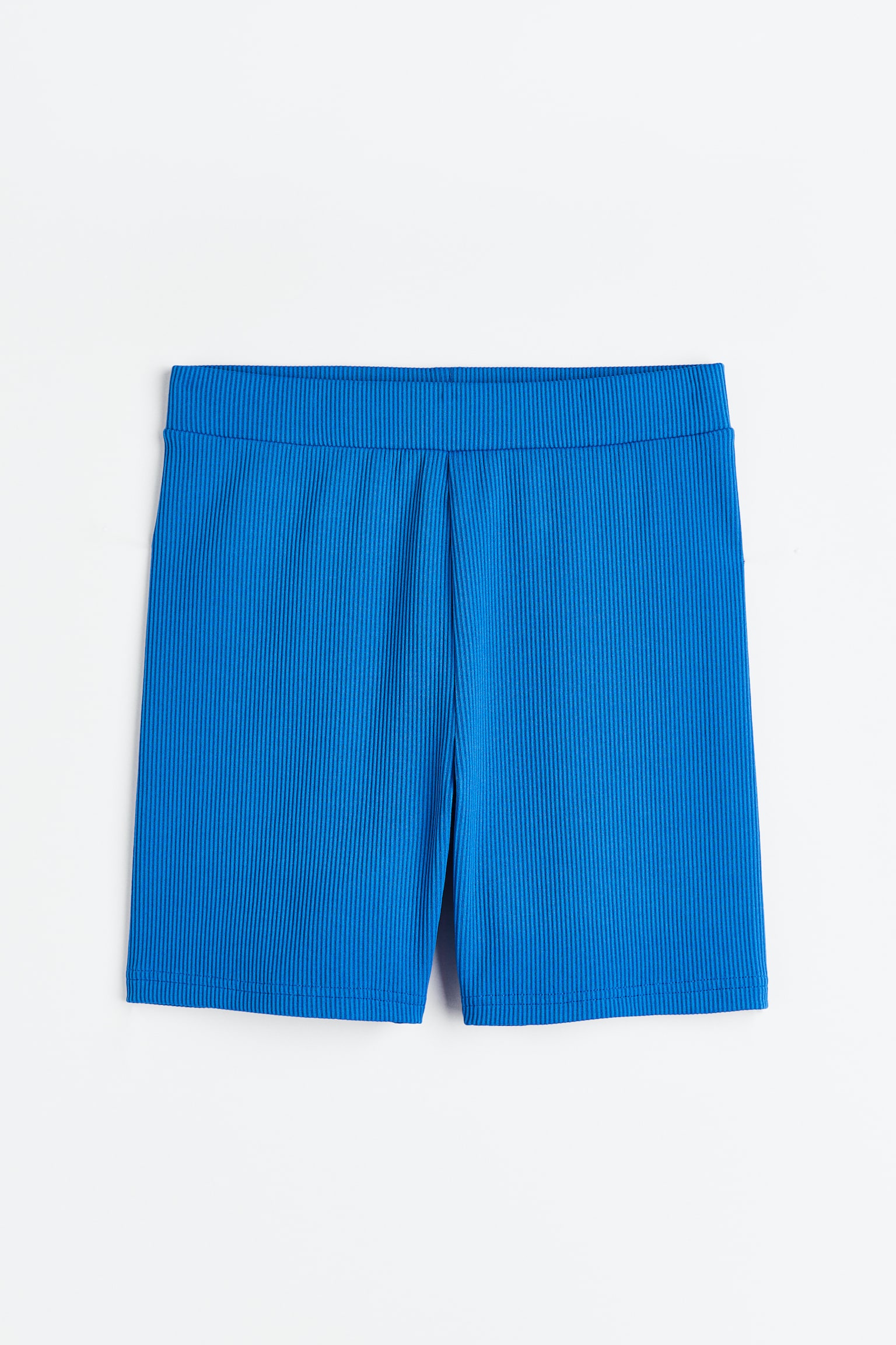 Rib Bike Shorts - Bright blue/Black - 1