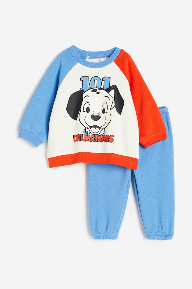 2-piece sweatshirt set - Blue/101 Dalmatians/Grey/Mickey Mouse/Light grey/Harry Potter/Grey marl/Harvard