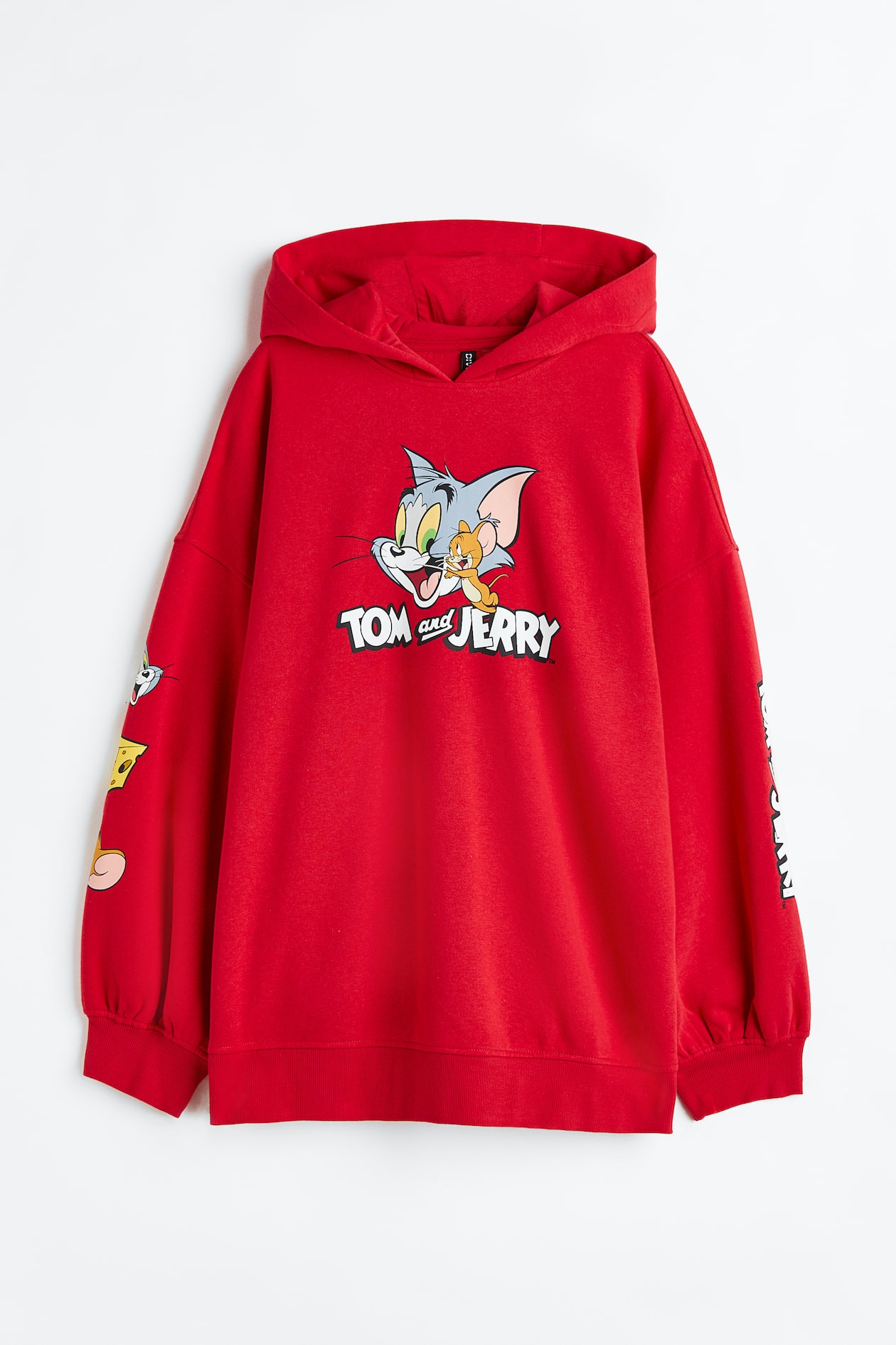 Oversized Hoodie Tom And Jerry Hoodie Pink Oversized Hoodie Red