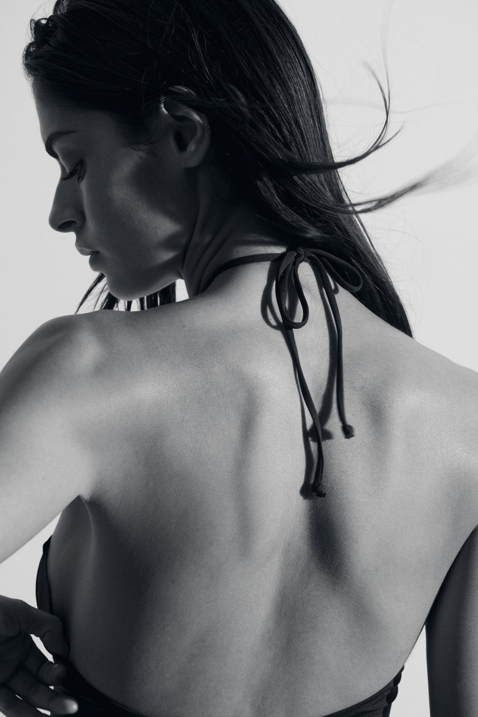 Traje de baño de cuello halter con relleno - 6