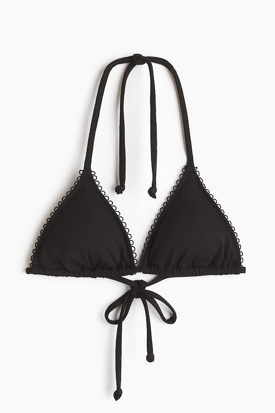 Верх бикини, уплотнённая чашка, треугольные чашки — H&M