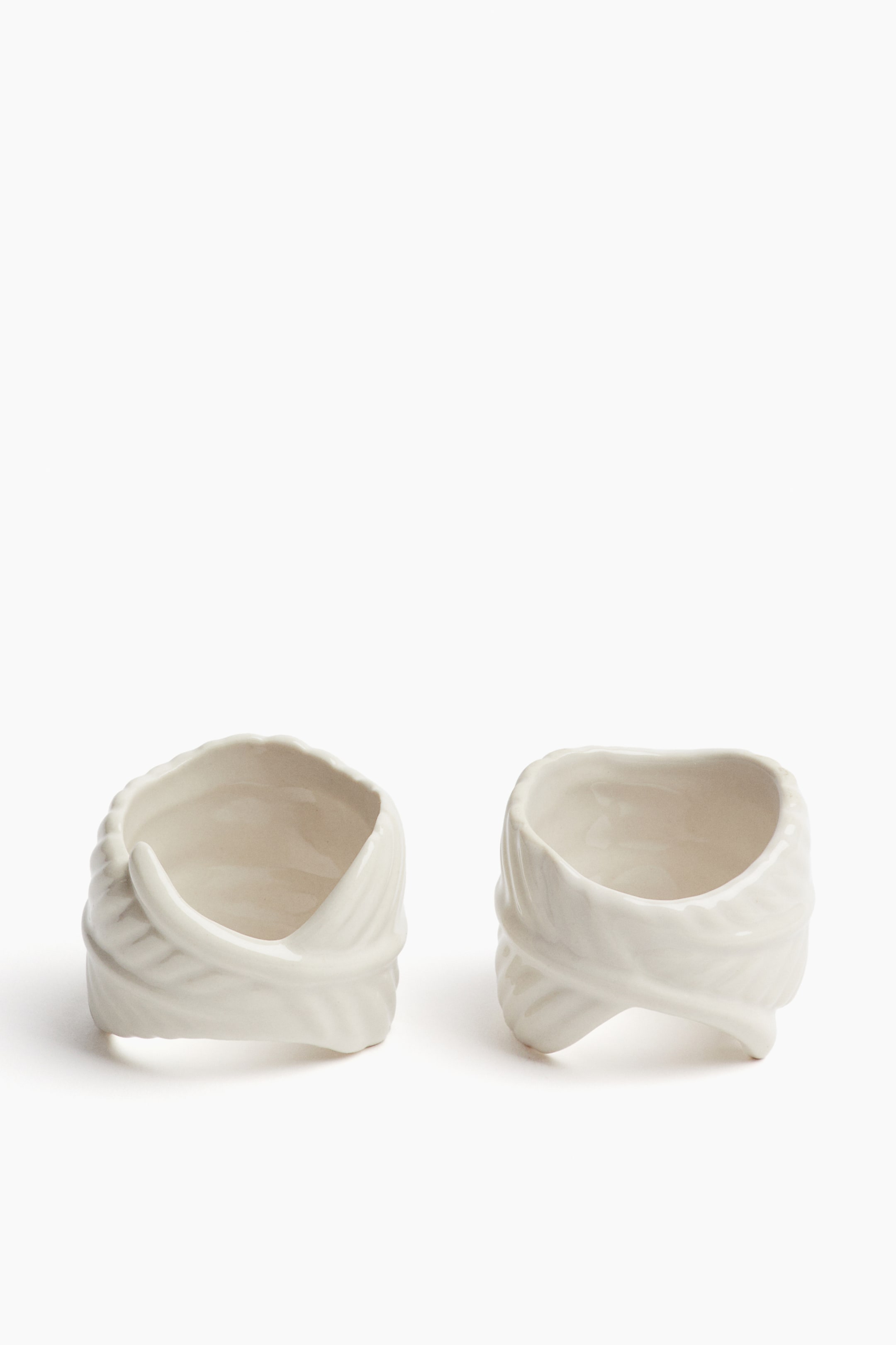 2-pack Stoneware Napkin Rings