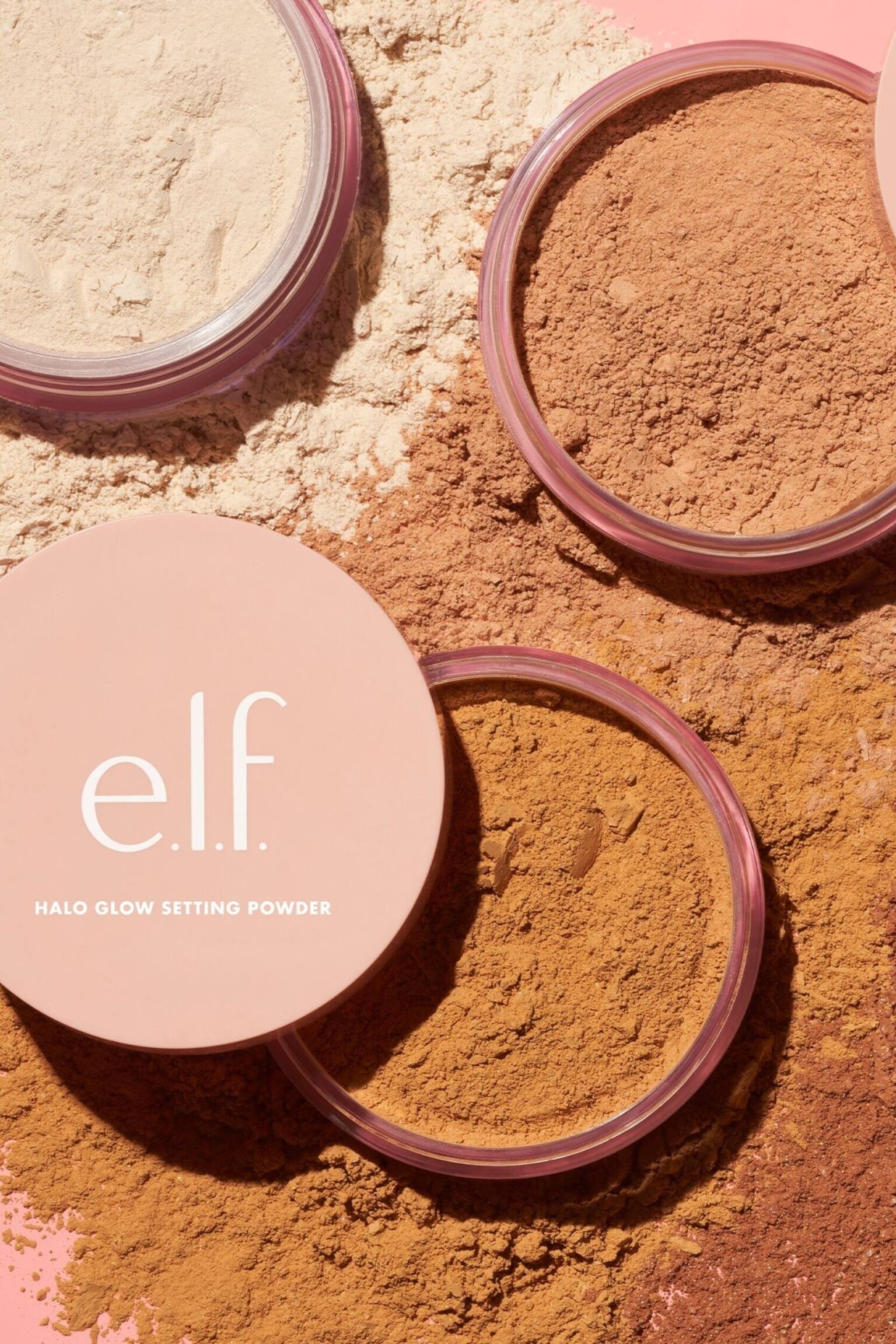 Halo Glow Setting Powder - Light Pink - 5