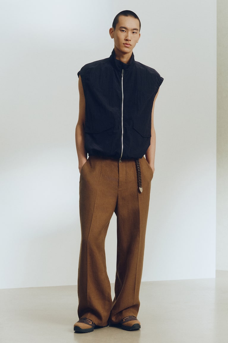 Lanene pantalone Loose Fit