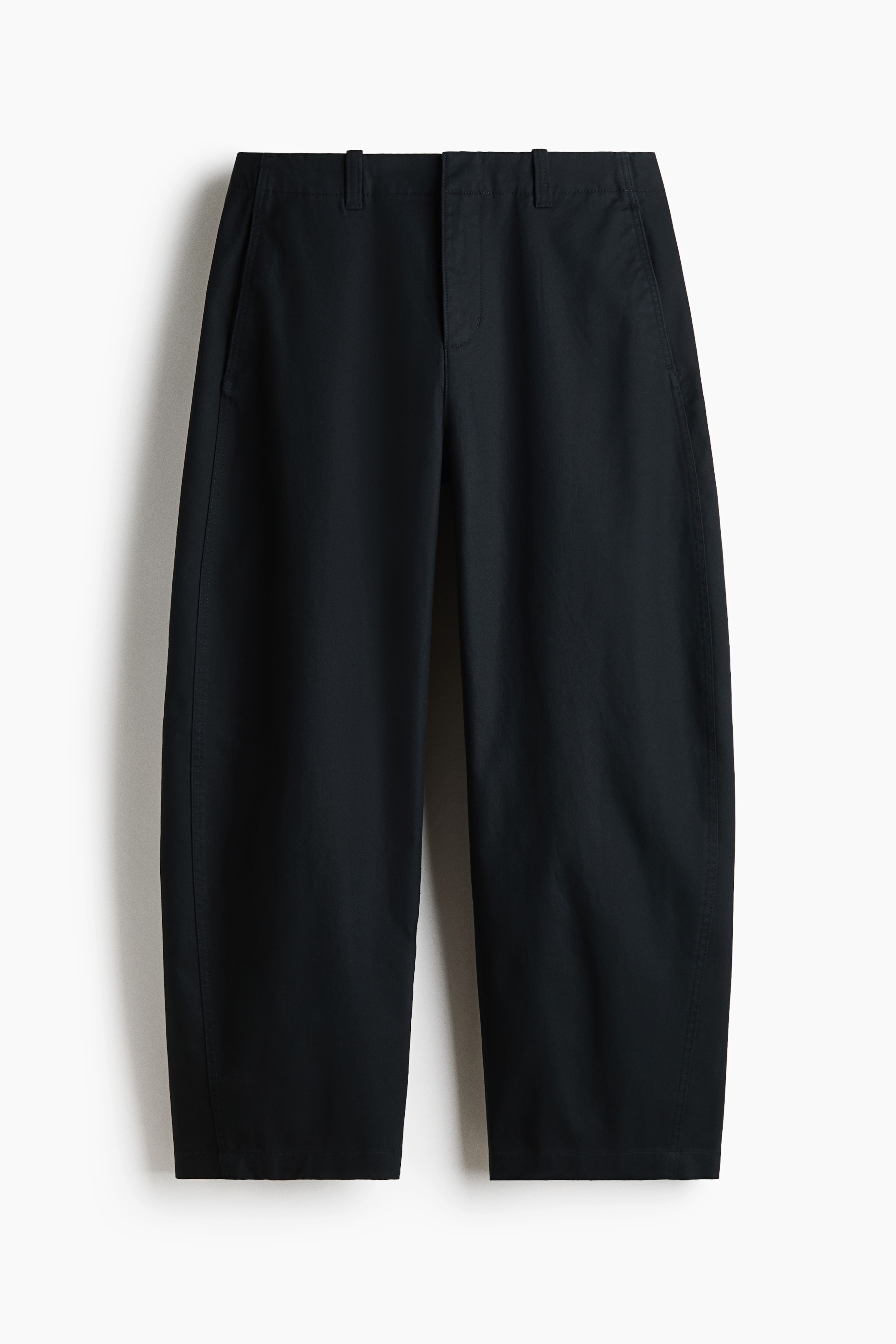 Loose-Fit Barrel-Leg Chinos