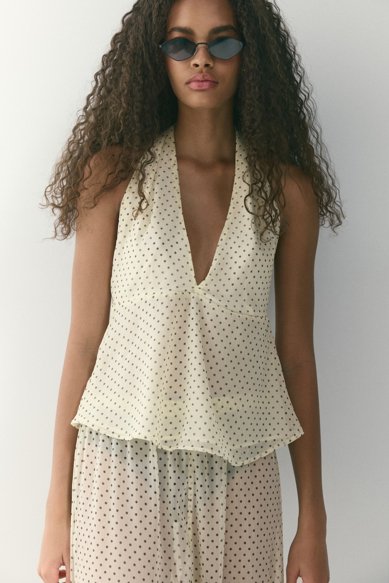 Chiffon Halterneck Top - image 3