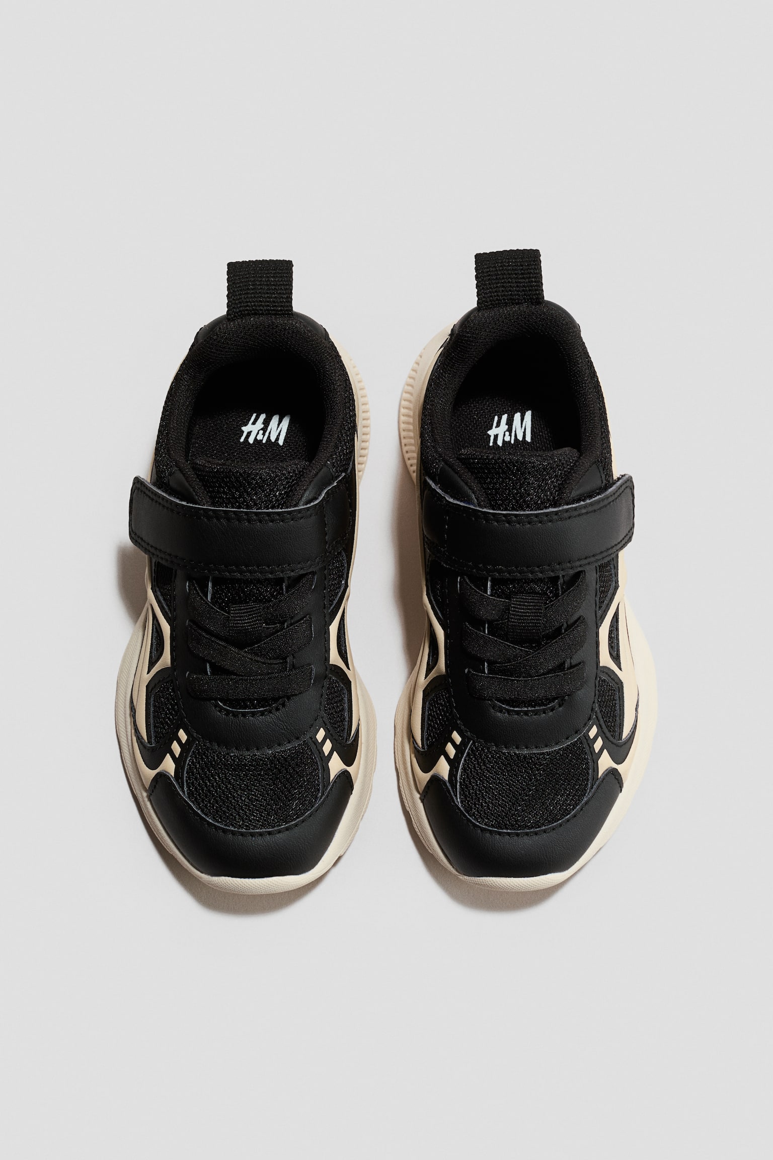 Lightweight-sole trainers - Black/Light beige/Brown/Dark beige/Navy blue/White/Brown/White - 2