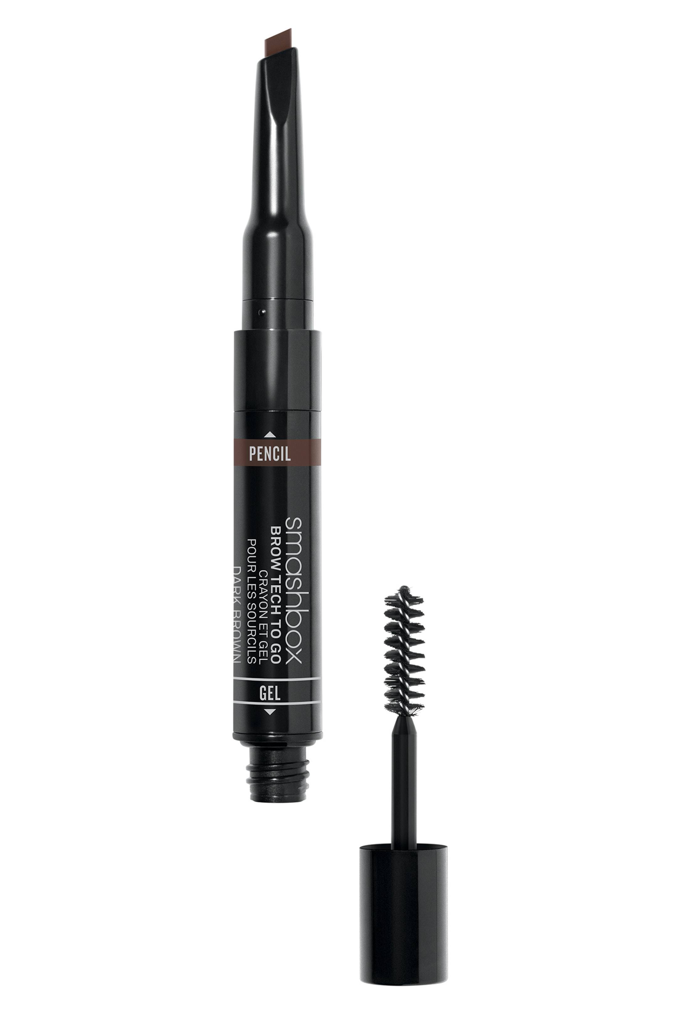 Vis større bilde: Brow Tech To Go Pencil & Gel Brush - Dark Brown - Smashbox - Beauty all | H&M NO 1